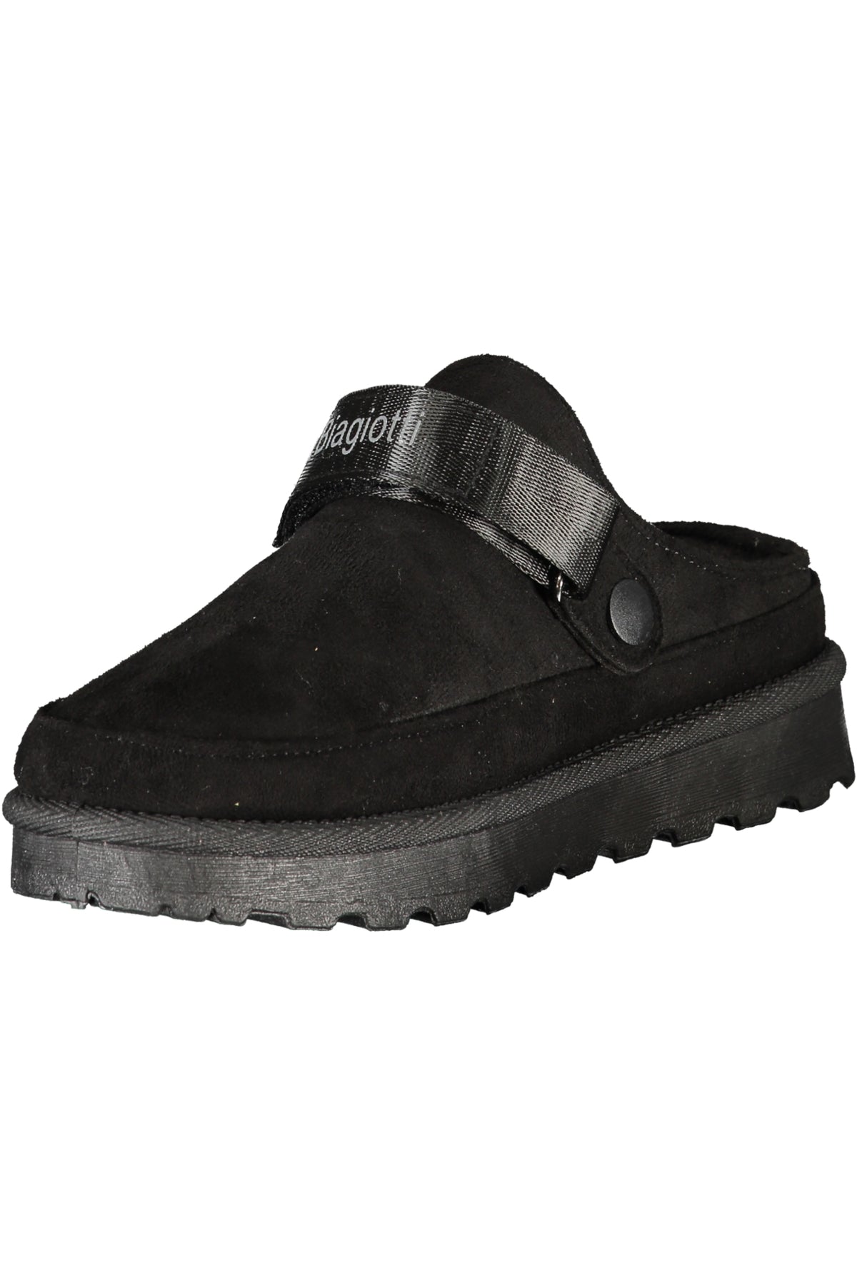 LAURA BIAGIOTTI WOMEN'S BLACK WINTER CLOG FOOTWEAR