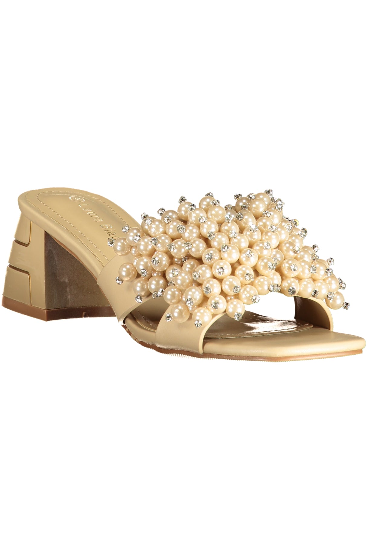 LAURA BIAGIOTTI WOMEN'S BEIGE SANDALS
