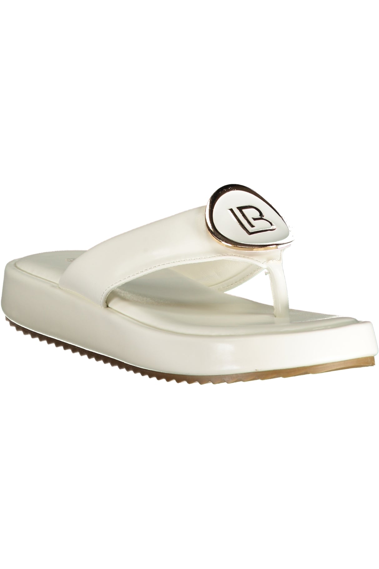 LAURA BIAGIOTTI WOMEN'S WHITE SANDALS