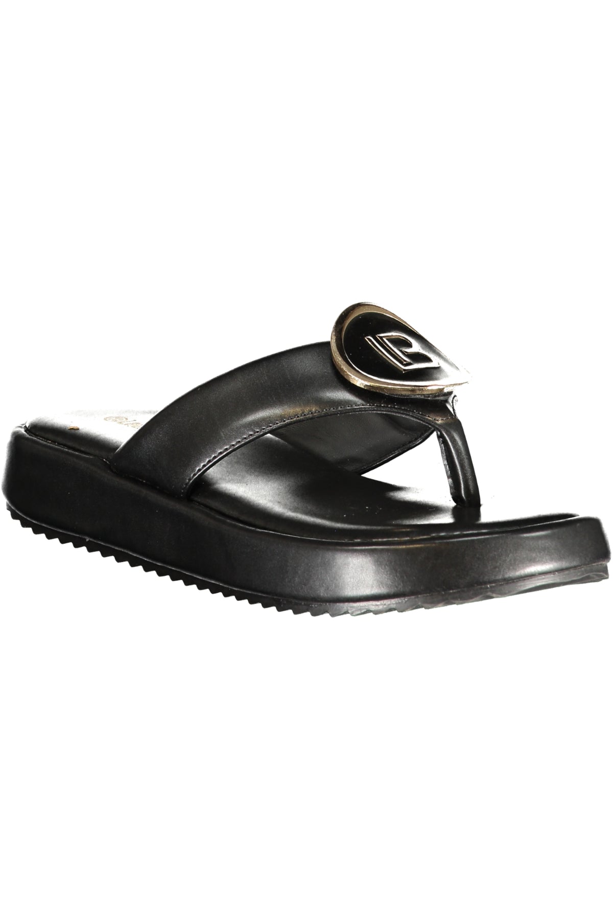 LAURA BIAGIOTTI WOMEN'S BLACK SANDALS