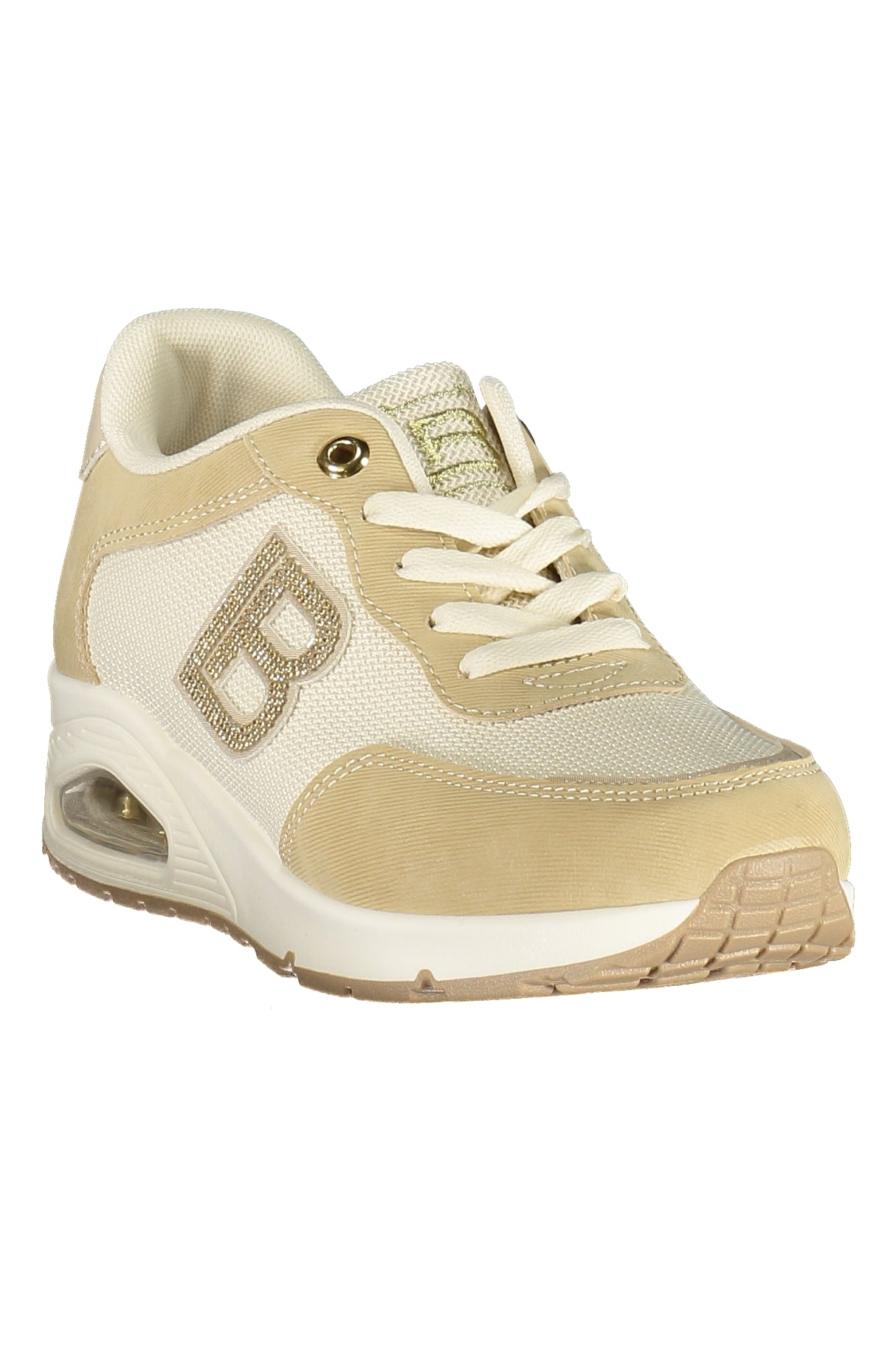 LAURA BIAGIOTTI WOMEN'S BEIGE SPORTS SHOES