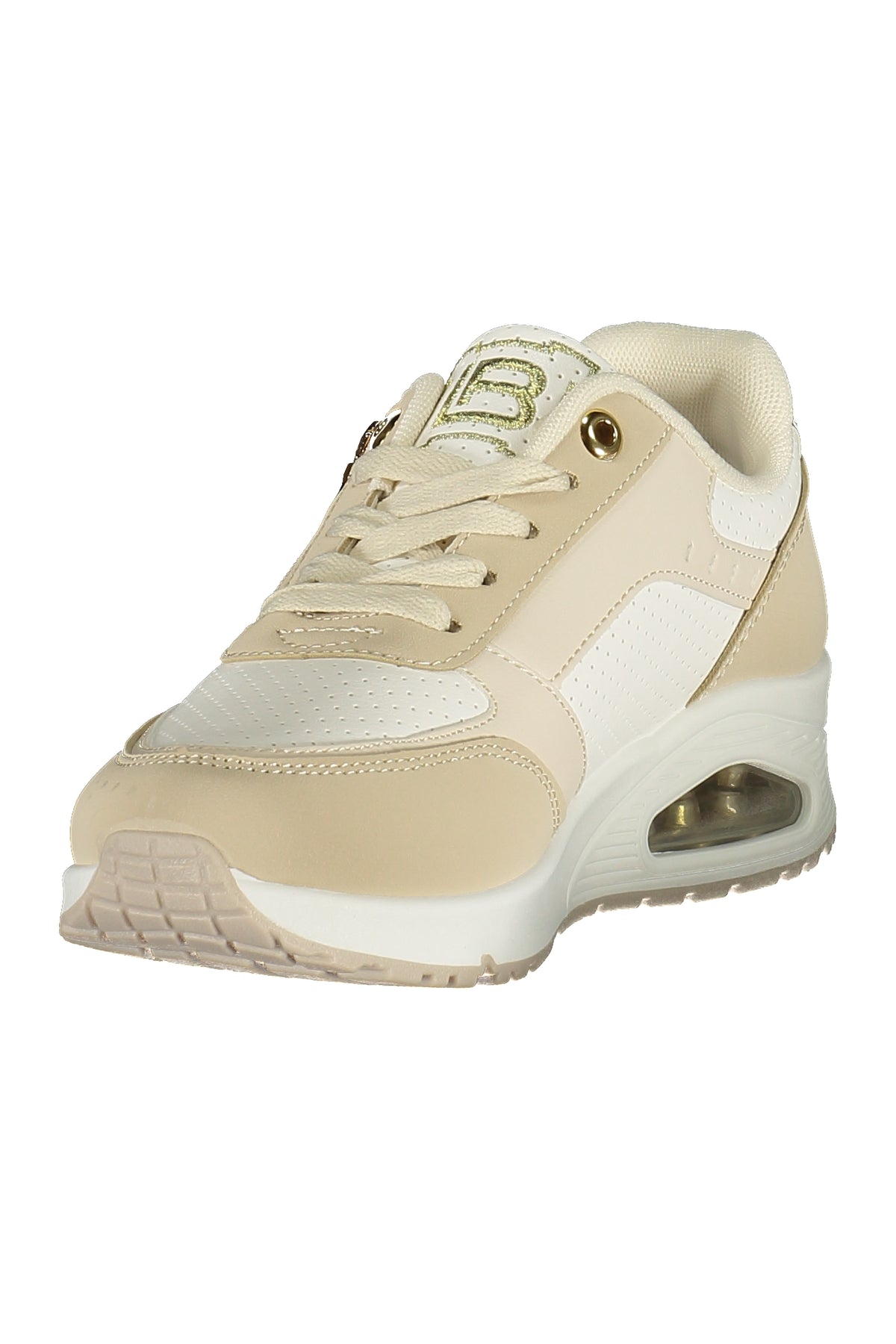 LAURA BIAGIOTTI WOMEN'S BEIGE SPORTS SHOES