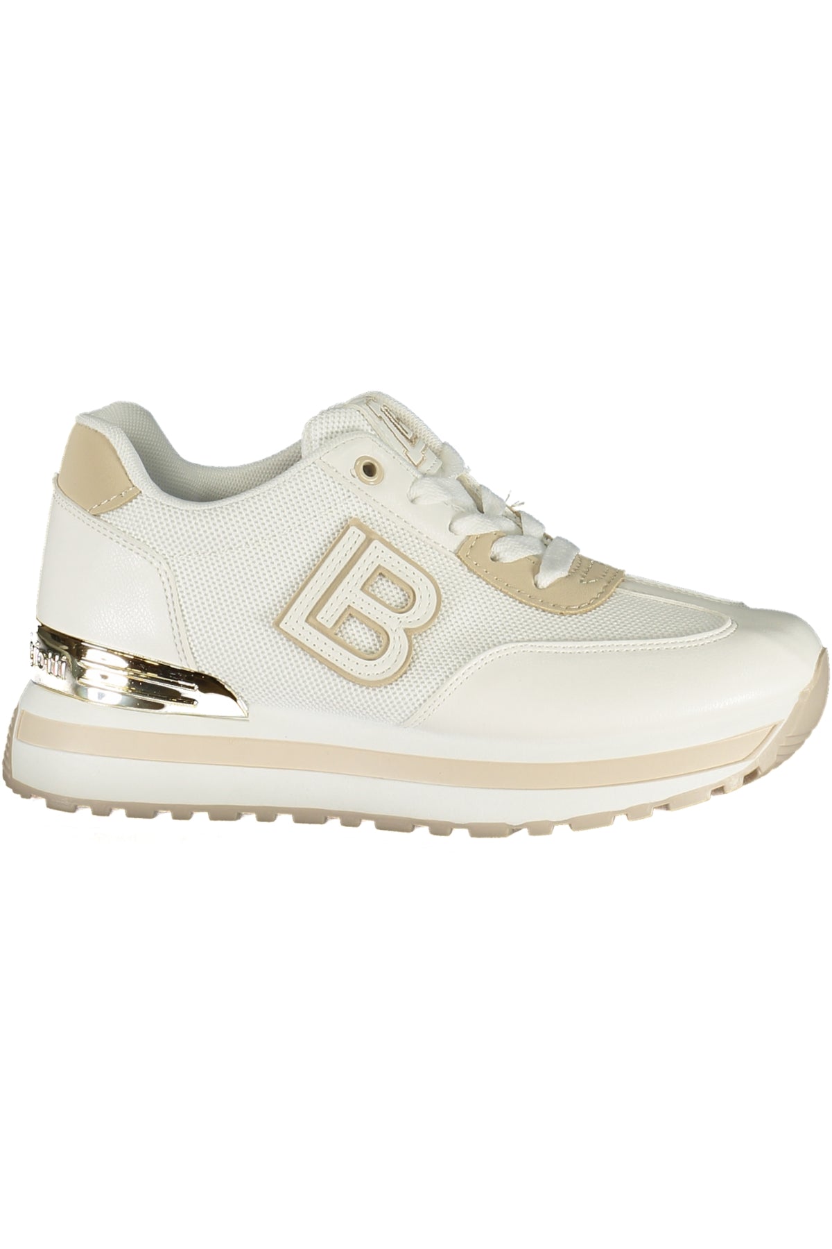 LAURA BIAGIOTTI WOMEN'S WHITE SPORTS SHOES