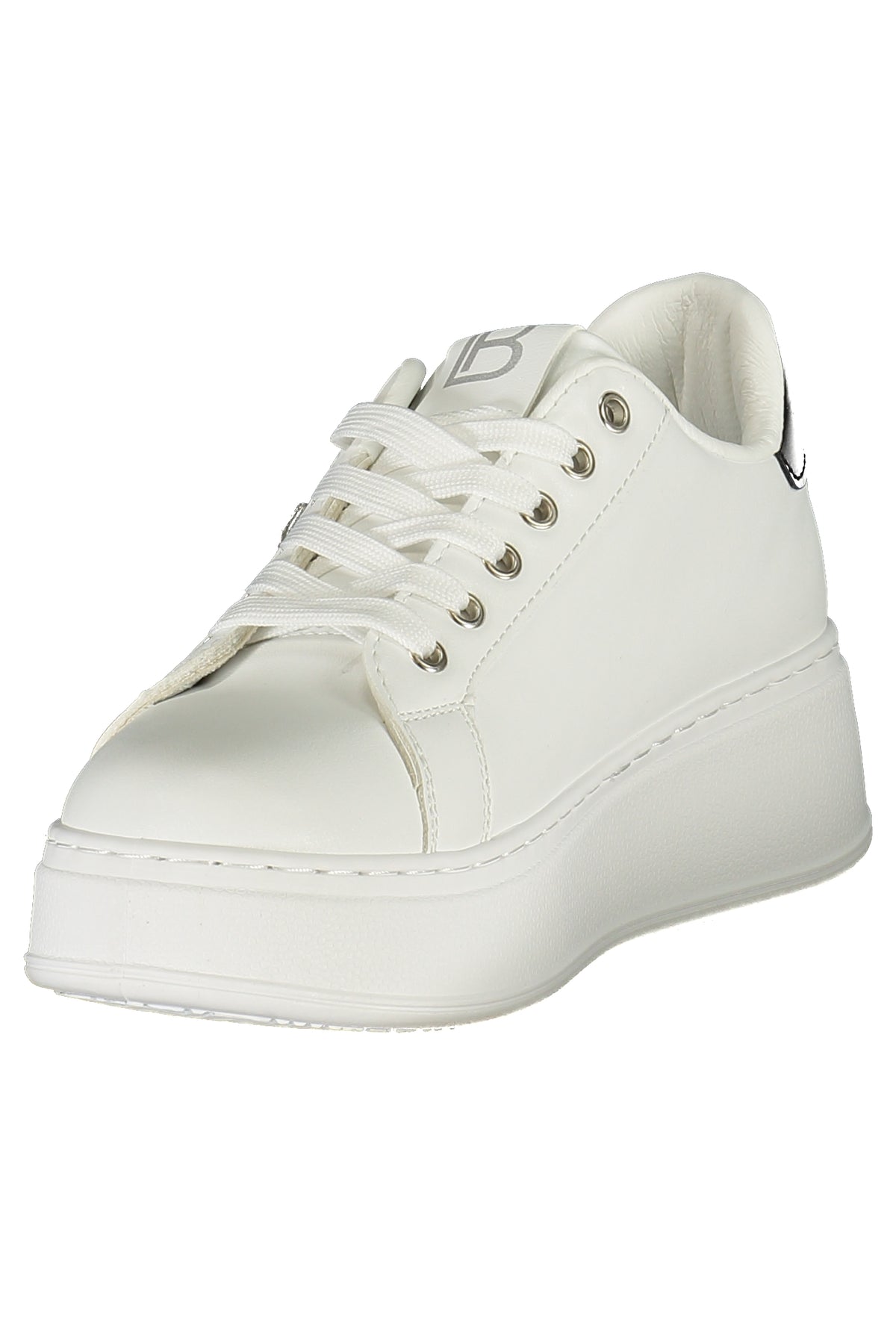 LAURA BIAGIOTTI WOMEN'S WHITE SPORTS SHOES