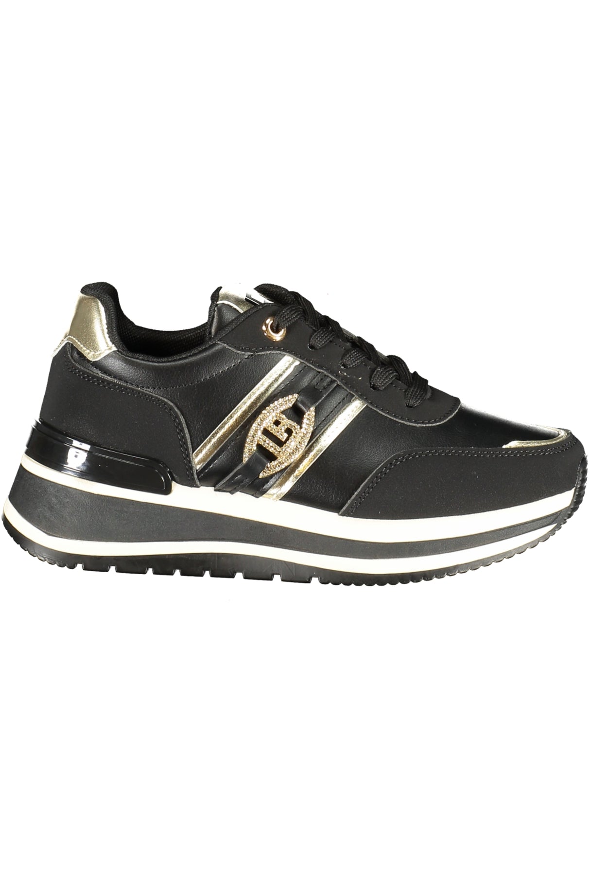 LAURA BIAGIOTTI WOMEN'S BLACK SPORTS SHOES