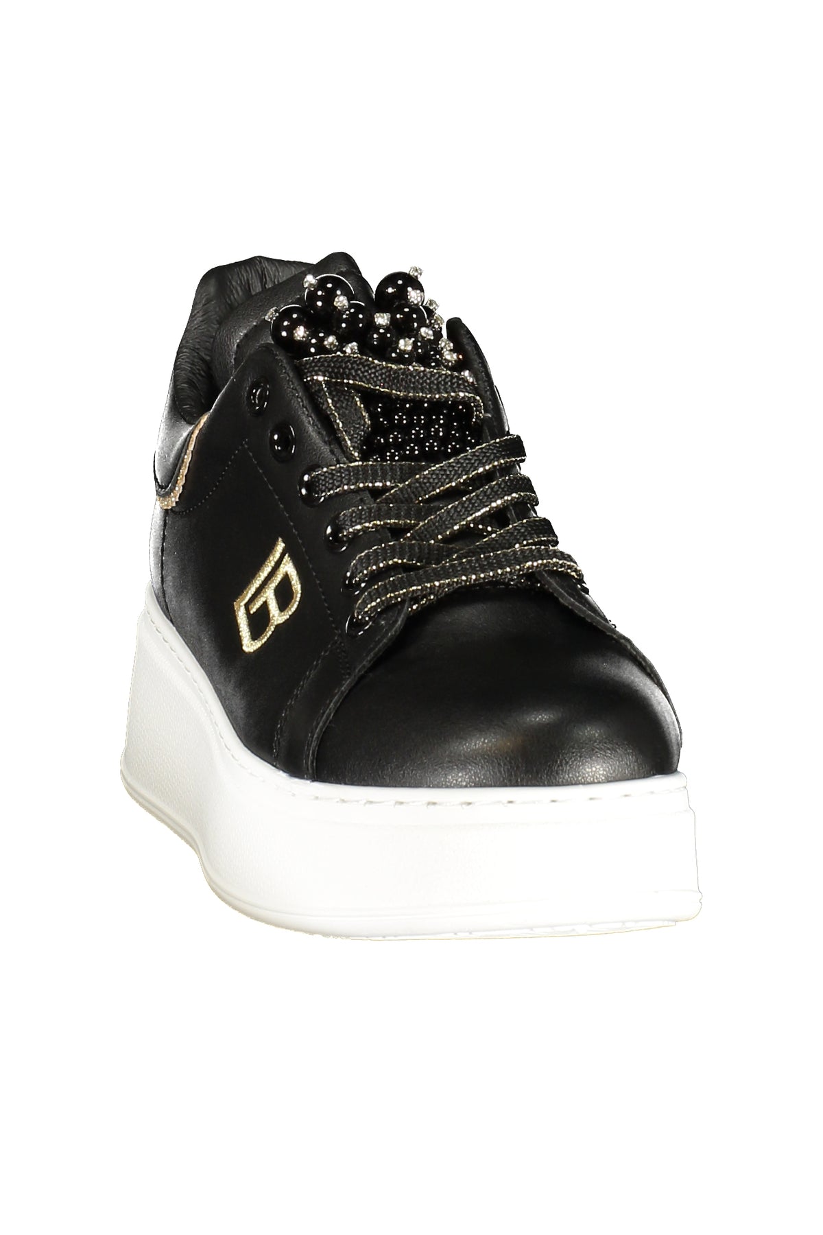 LAURA BIAGIOTTI WOMEN'S BLACK SPORTS SHOES