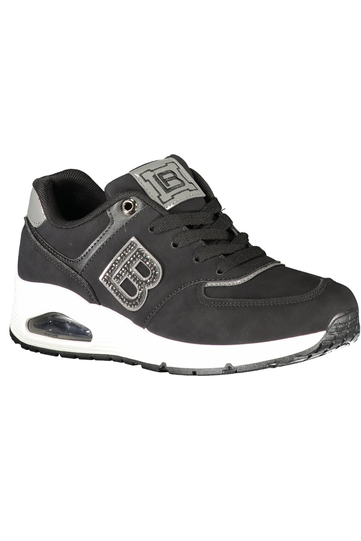 LAURA BIAGIOTTI WOMEN'S BLACK SPORTS SHOES