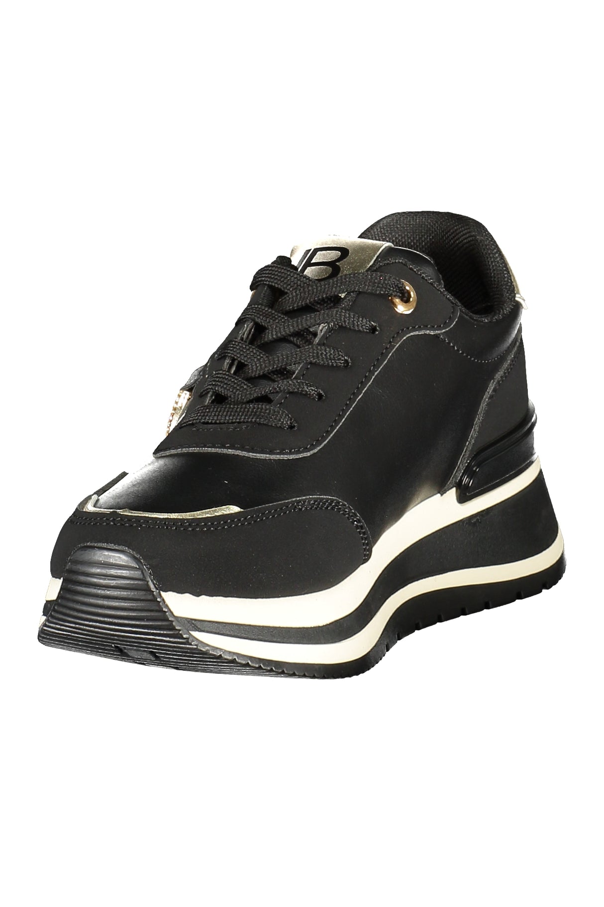 LAURA BIAGIOTTI WOMEN'S BLACK SPORTS SHOES