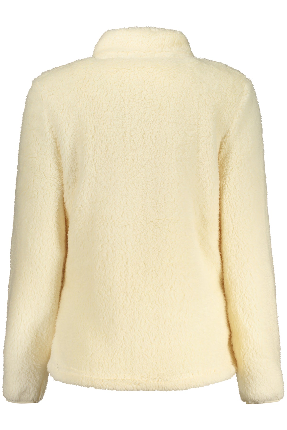 LAURA BIAGIOTTI WOMEN'S BEIGE ZIP-UP SWEATSHIRT