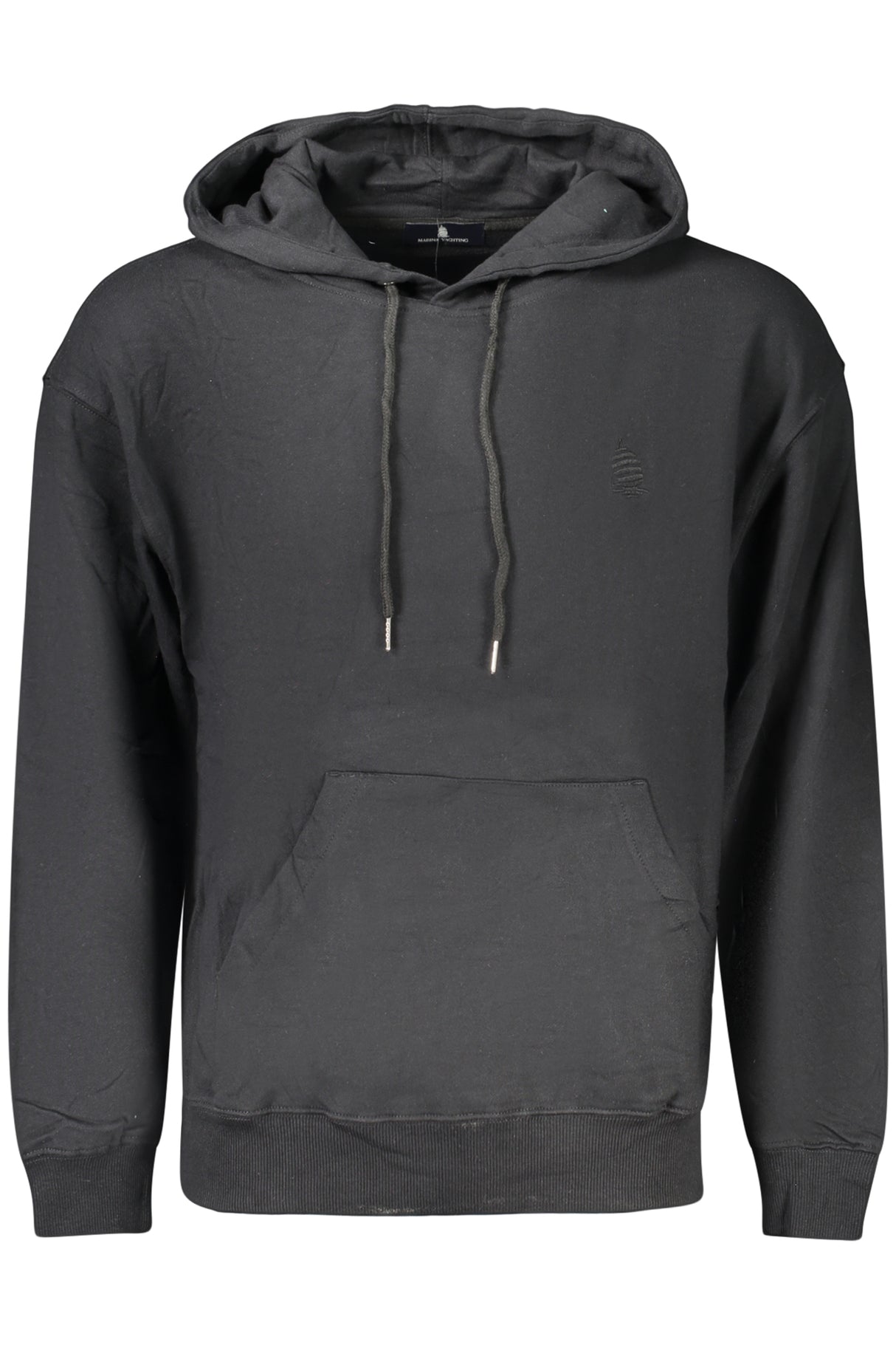 MARINA YACHTING MEN'S BLACK ZIP-UP SWEATSHIRT