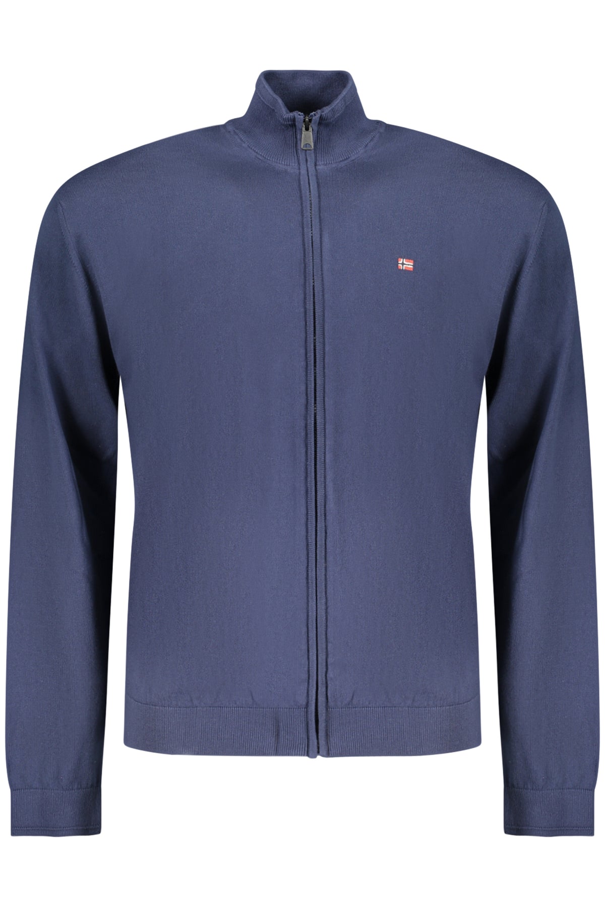 NAPAPIJRI MEN'S BLUE CARDIGAN