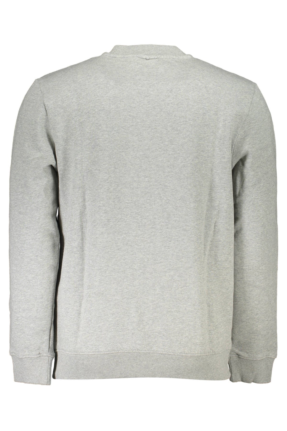 NAPAPIJRI MEN'S GRAY ZIPLESS SWEATSHIRT