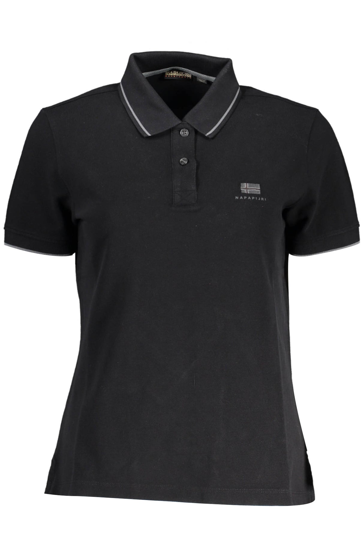 NAPAPIJRI SHORT SLEEVE POLO WOMEN BLACK