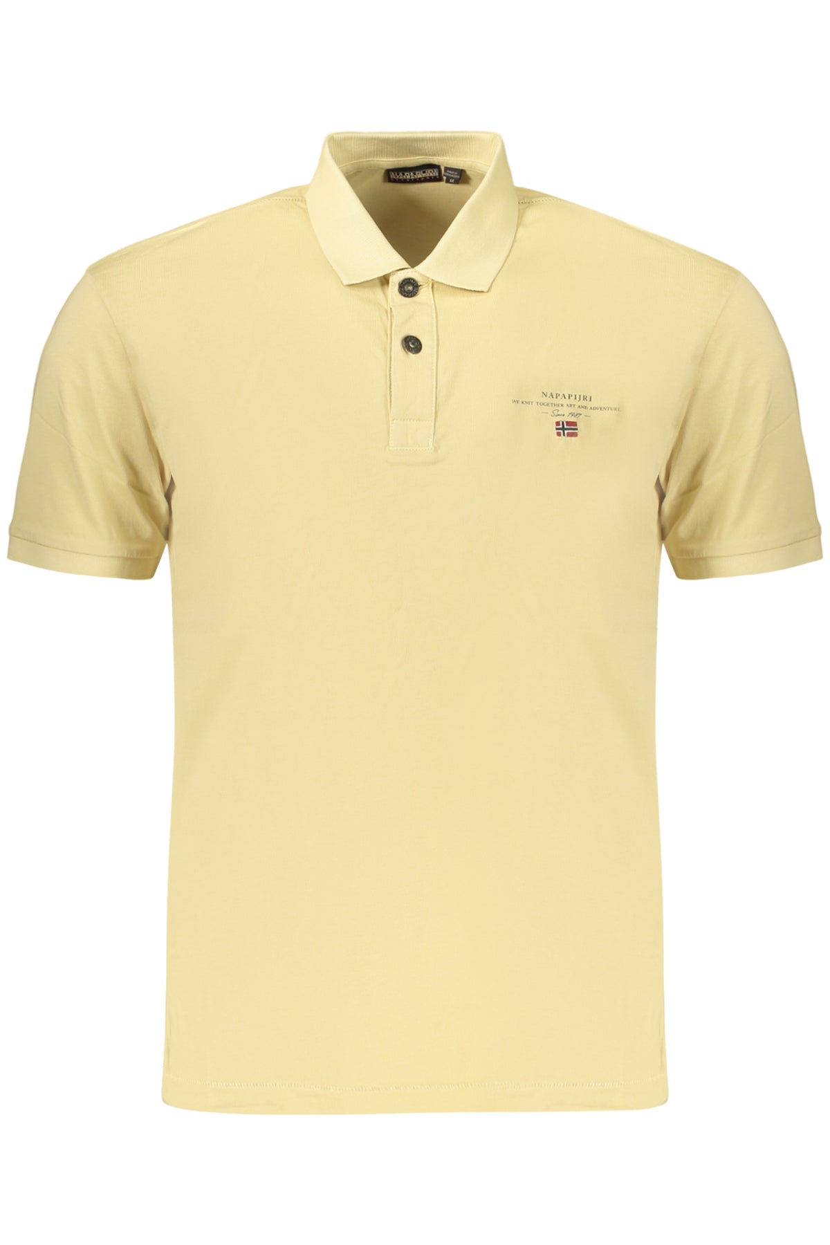 NAPAPIJRI MEN'S SHORT-SLEEVE POLO SHIRT, BEIGE