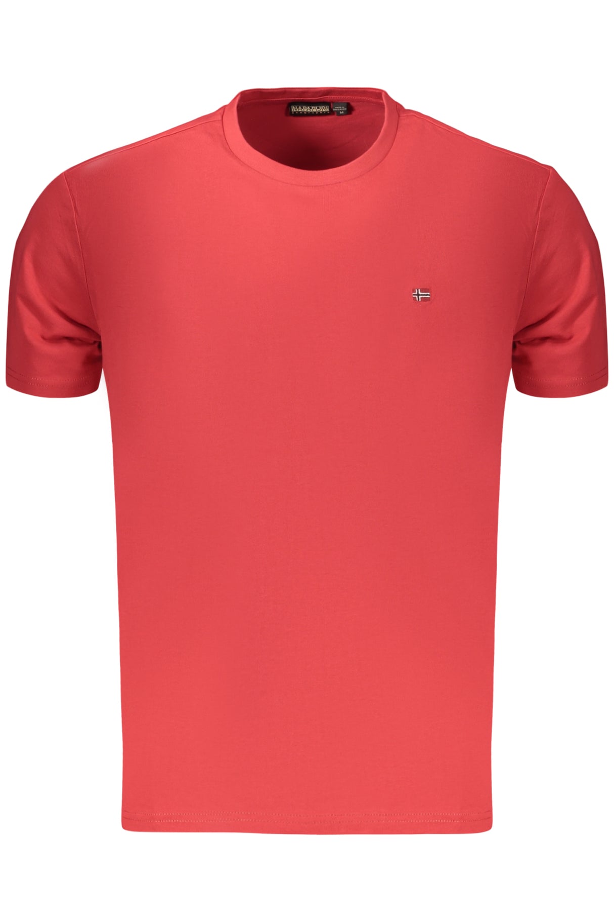 NAPAPIJRI MEN'S SHORT-SLEEVED T-SHIRT, RED