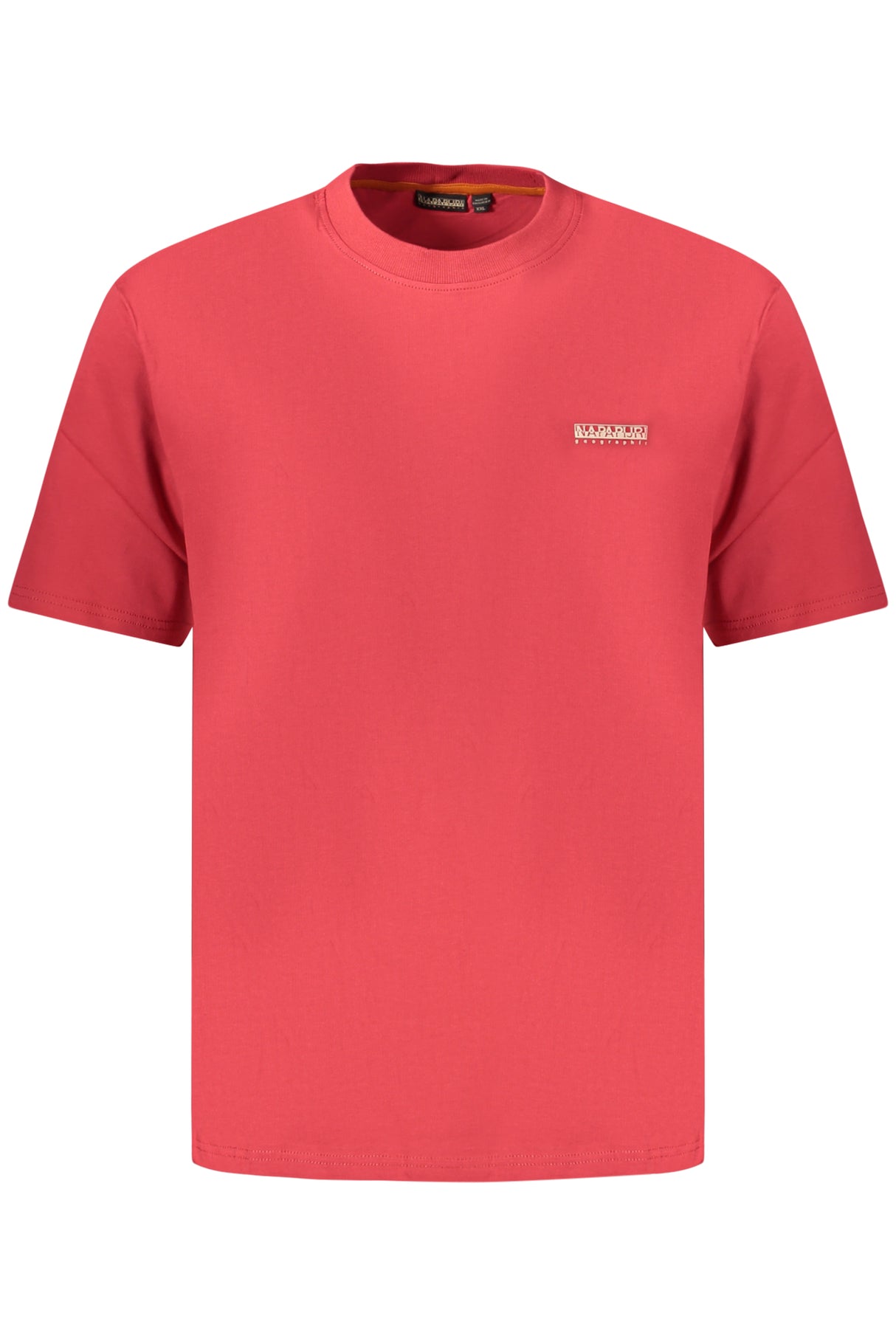 NAPAPIJRI MEN'S SHORT-SLEEVED T-SHIRT, RED