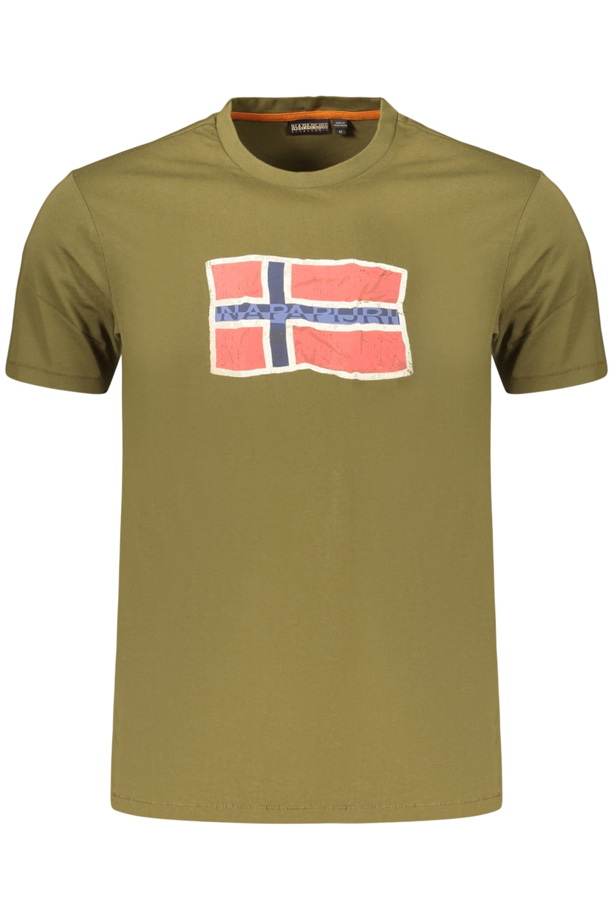 NAPAPIJRI MEN'S SHORT-SLEEVED T-SHIRT GREEN