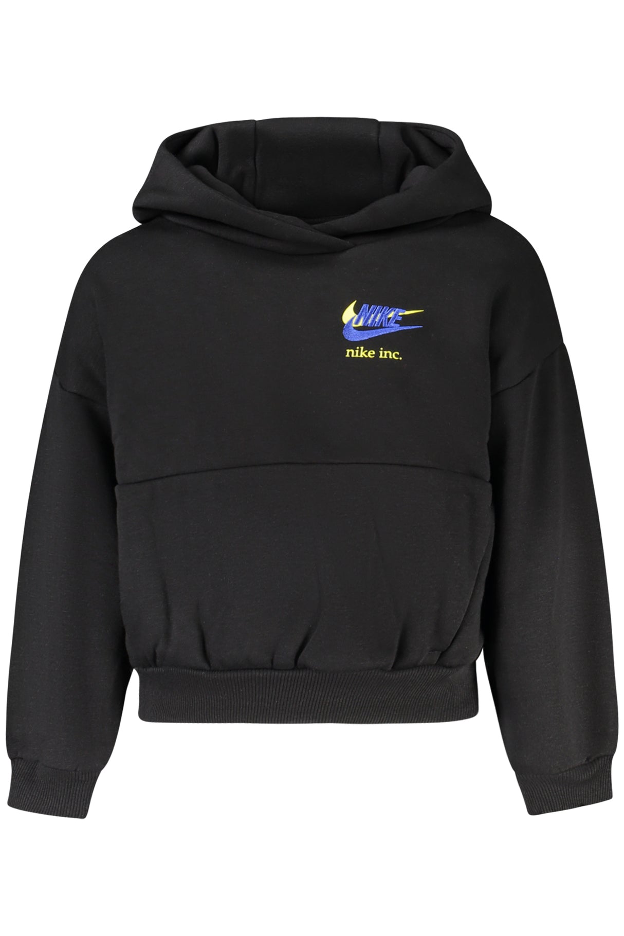 NIKE KIDS' BLACK ZIP-UP SWEATSHIRT