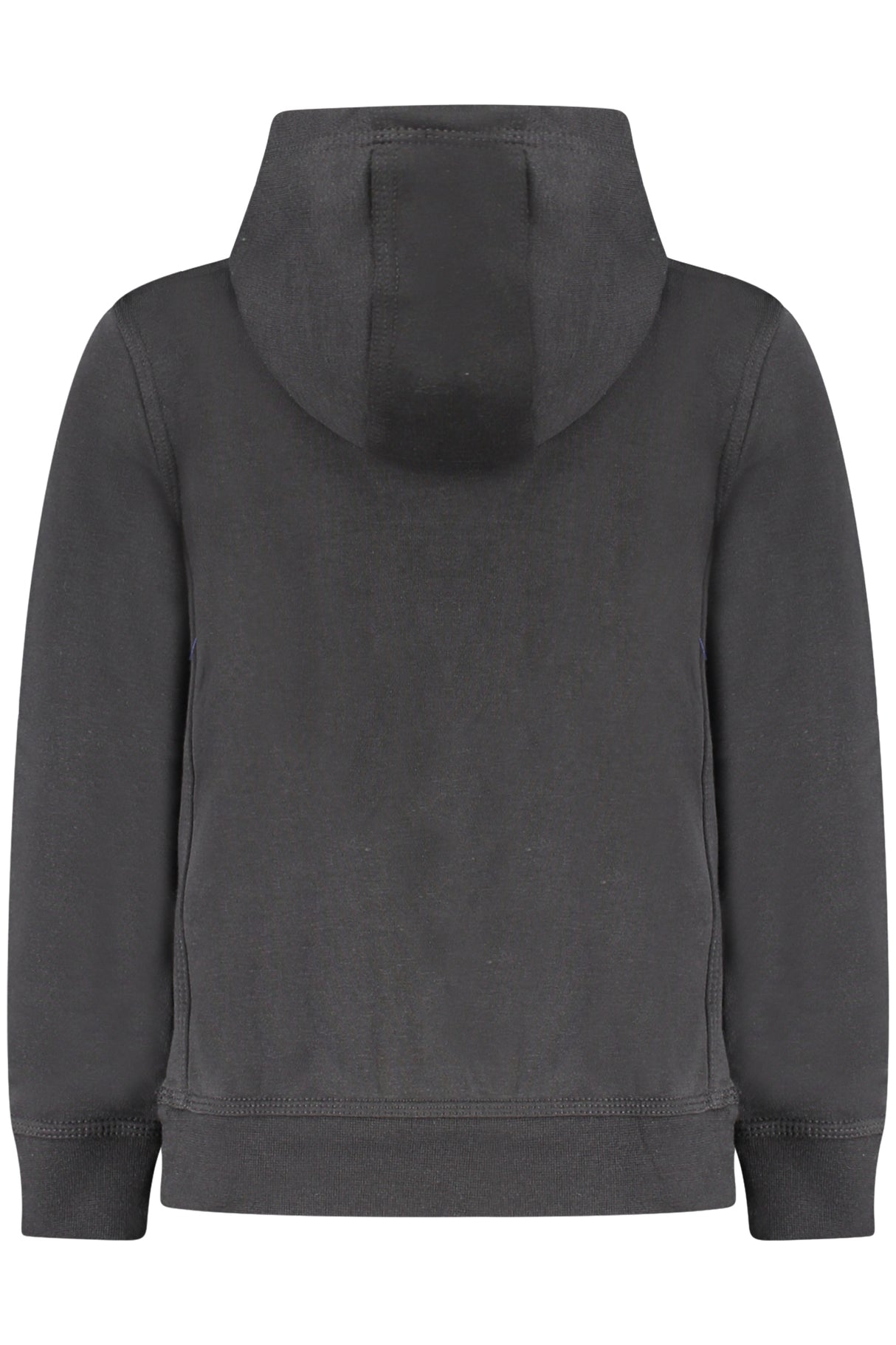 NIKE KIDS' BLACK ZIP-UP SWEATSHIRT