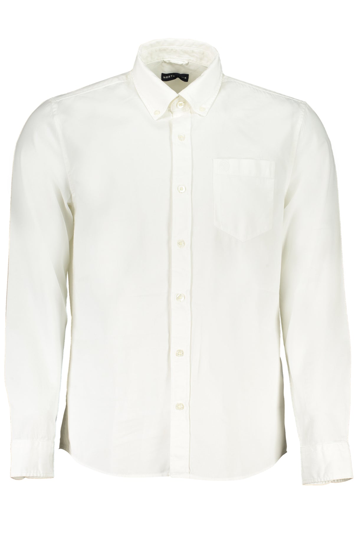 NORTH SAILS MEN'S WHITE LONG SLEEVE SHIRT
