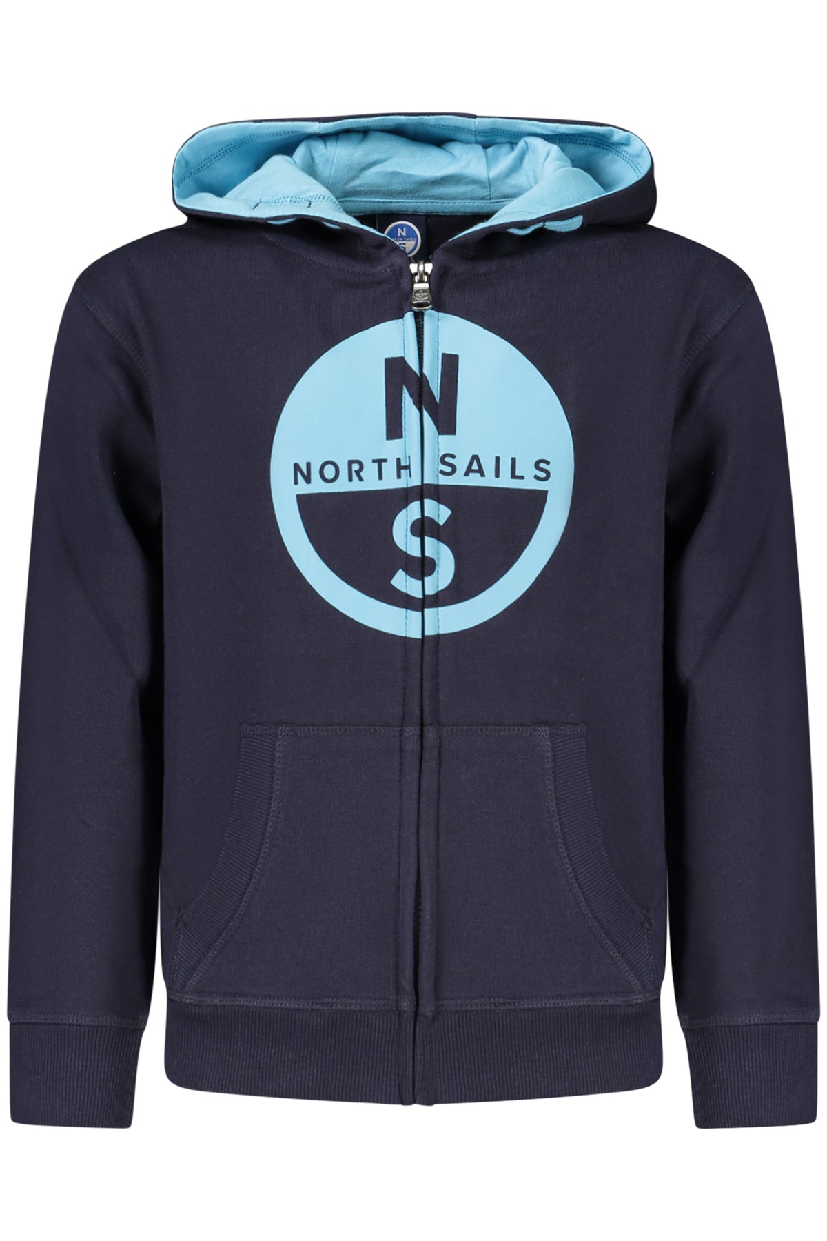 NORTH SAILS CHILDREN'S BLUE ZIP-UP SWEATSHIRT