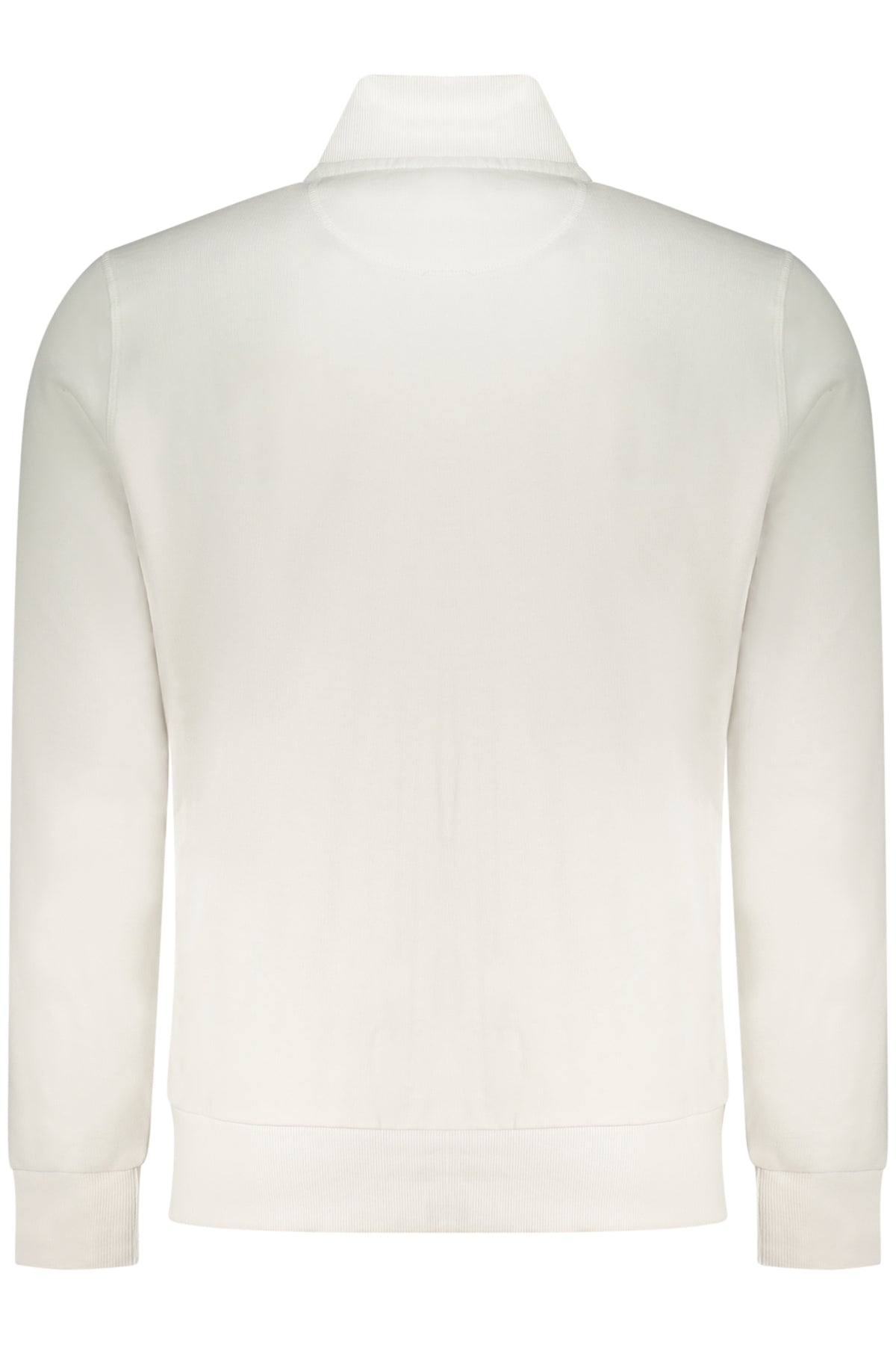 NORTH SAILS MEN'S WHITE ZIP-UP SWEATSHIRT