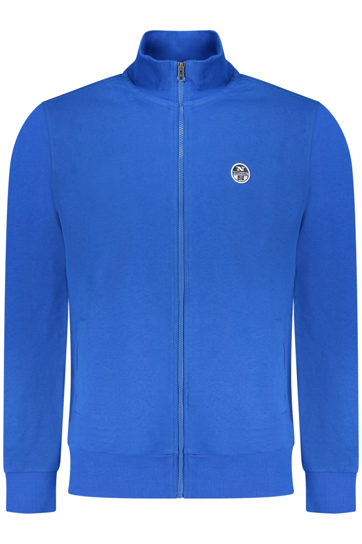NORTH SAILS MEN'S BLUE ZIP-UP SWEATSHIRT