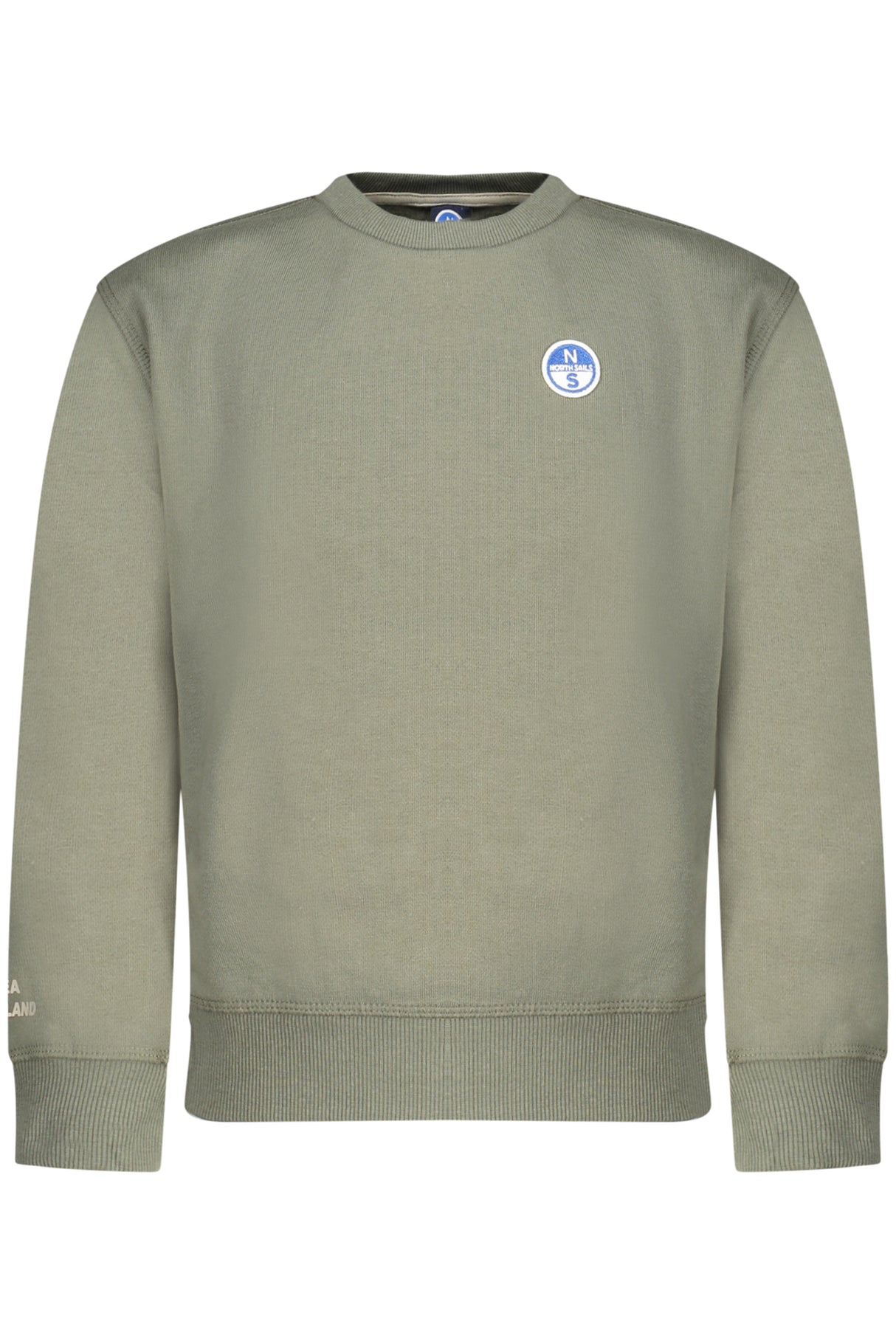 NORTH SAILS CHILDREN'S ZIP-UP SWEATSHIRT, GREEN