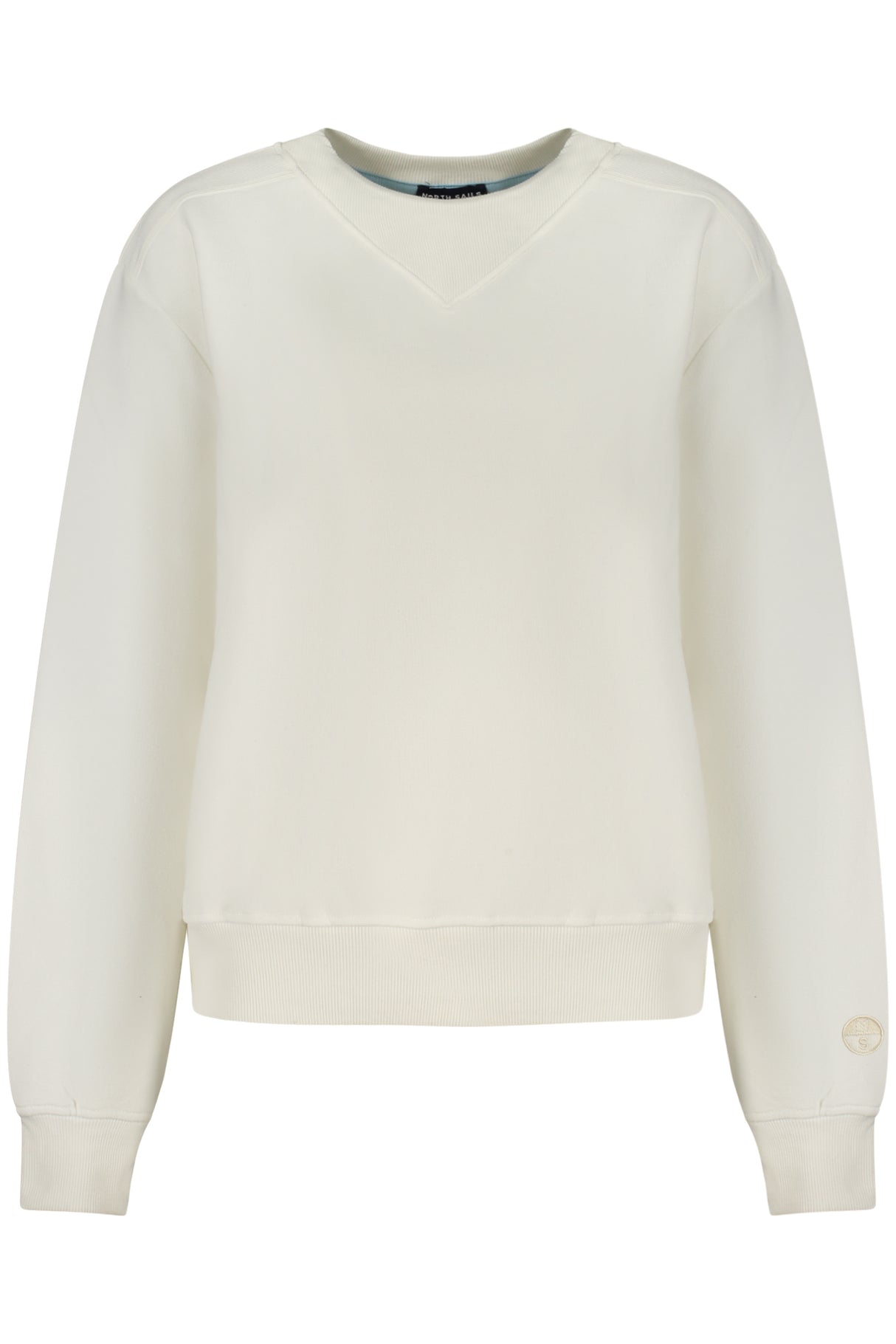 NORTH SAILS WOMEN'S ZIP-UP SWEATSHIRT WHITE