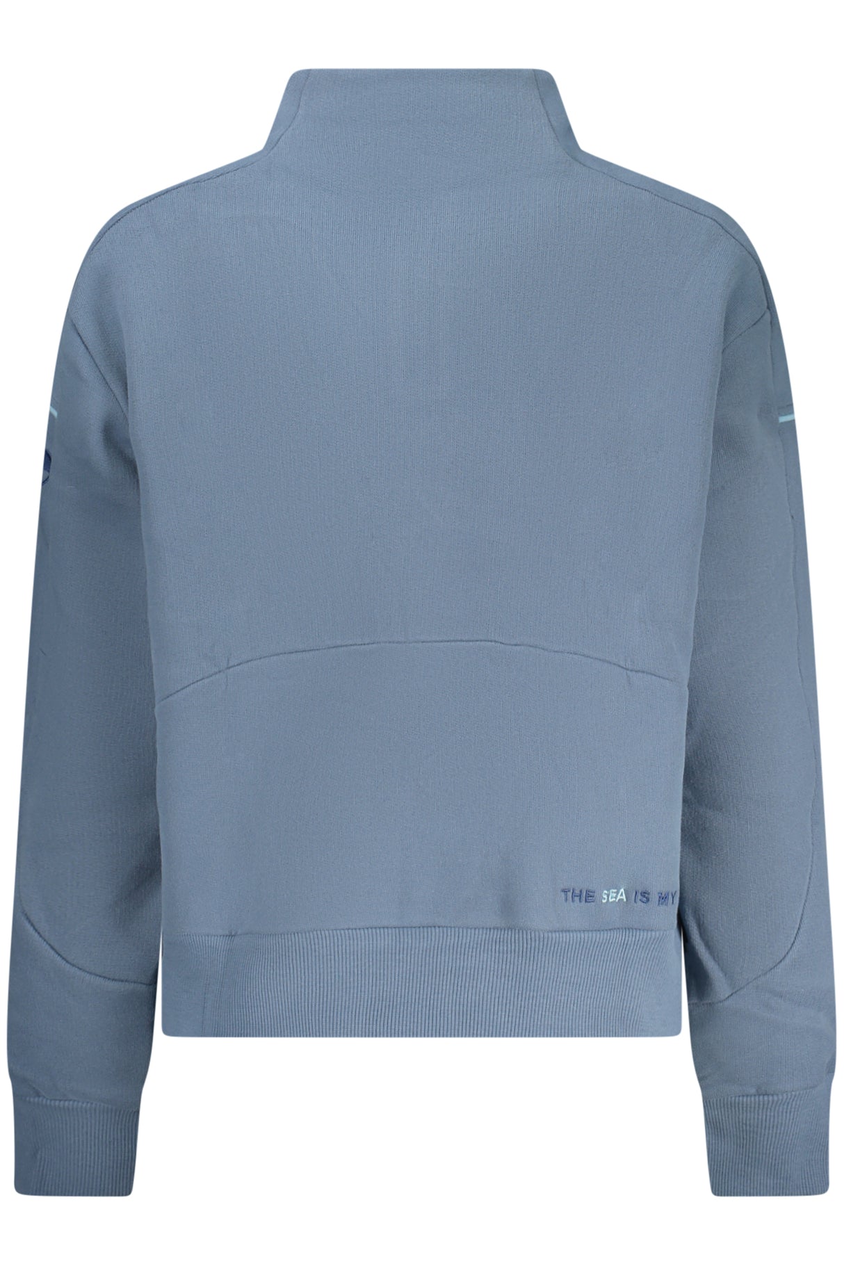 NORTH SAILS WOMEN'S BLUE ZIP-UP SWEATSHIRT