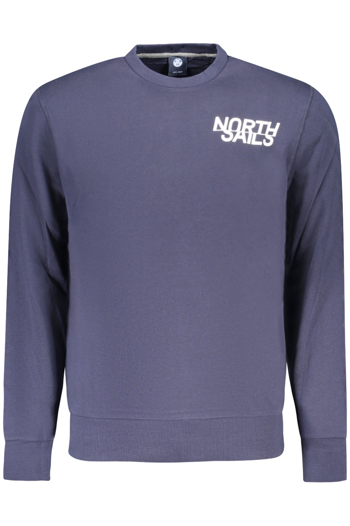 NORTH SAILS MEN'S BLUE ZIP-UP SWEATSHIRT