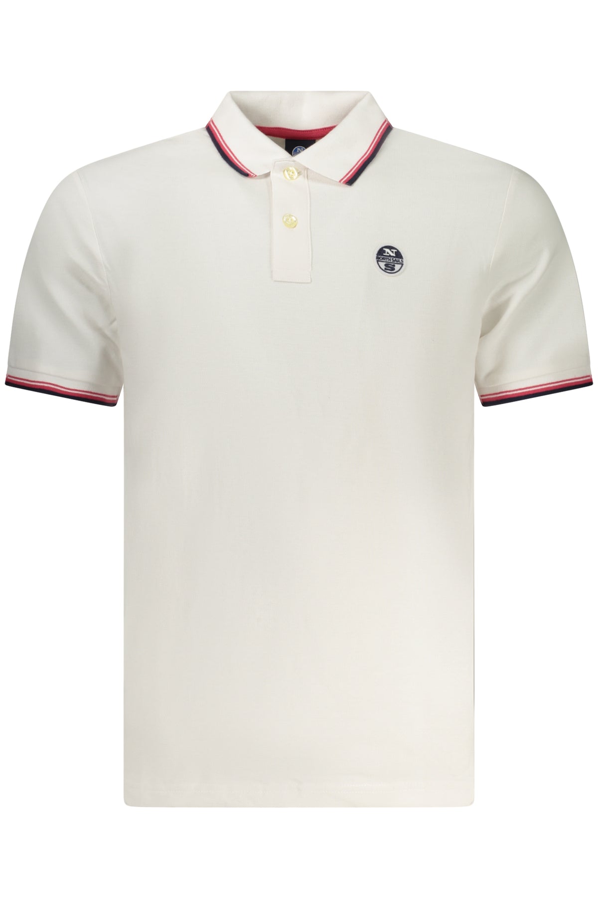 NORTH SAILS MEN'S SHORT-SLEEVE POLO SHIRT WHITE
