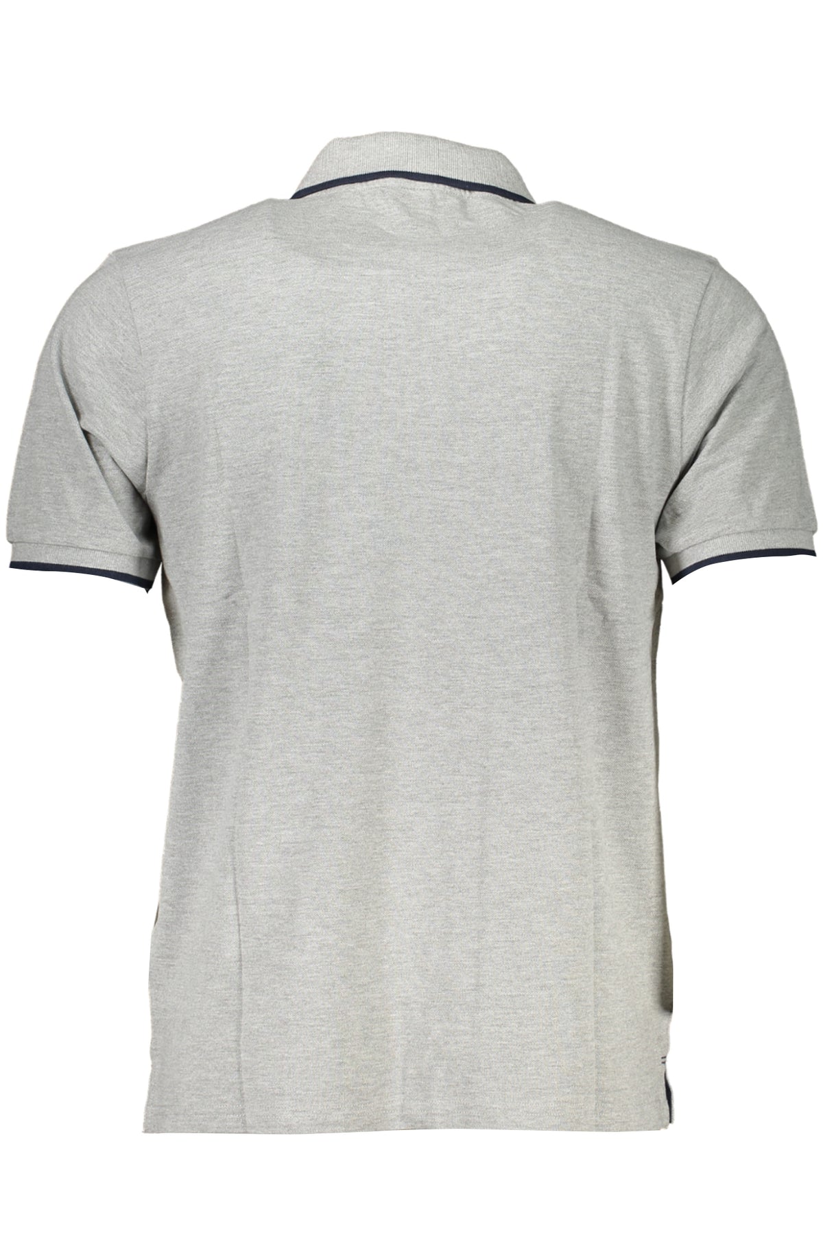 NORTH SAILS MEN'S GRAY SHORT SLEEVED POLO SHIRT