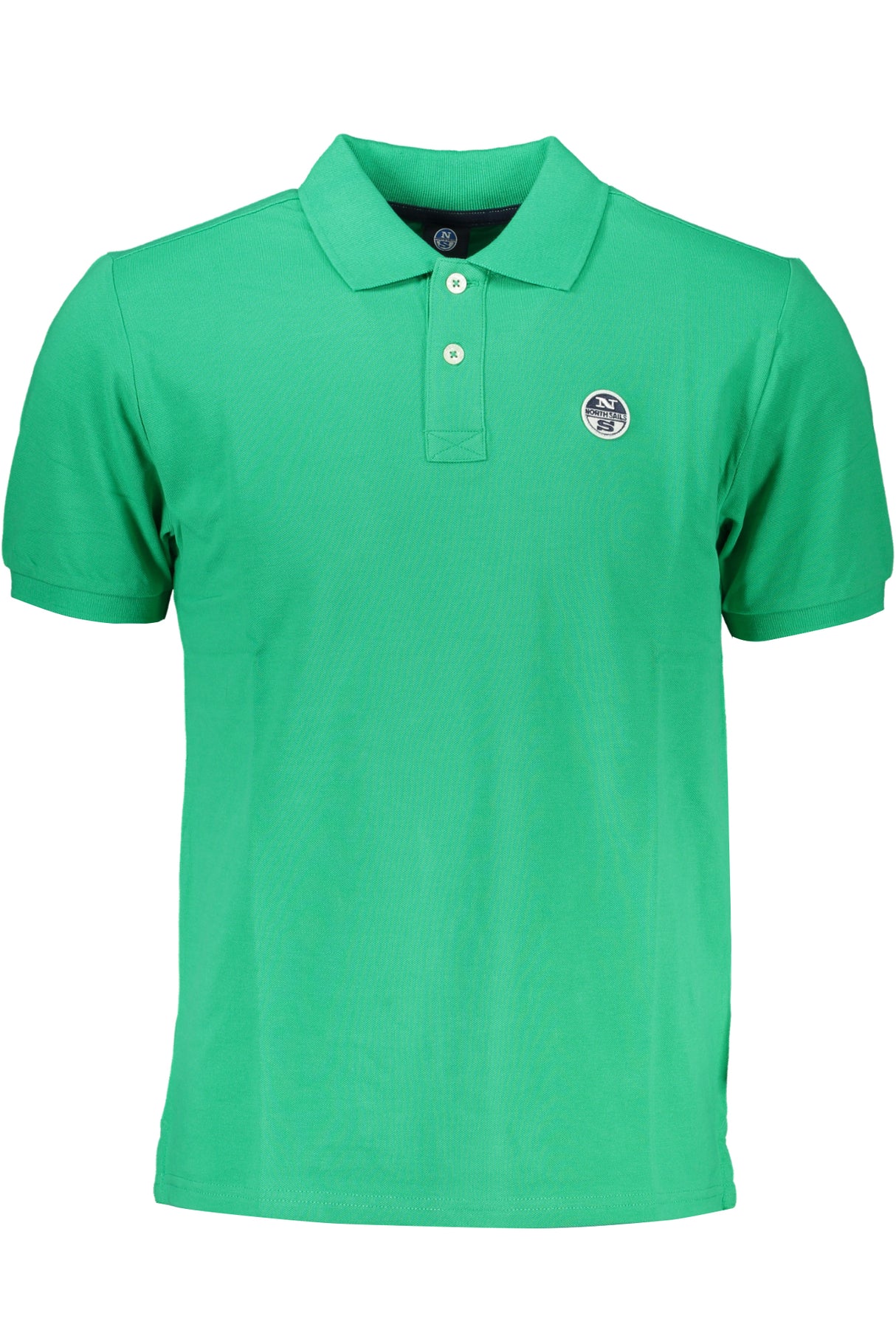 NORTH SAILS GREEN MEN'S SHORT SLEEVED POLO SHIRT