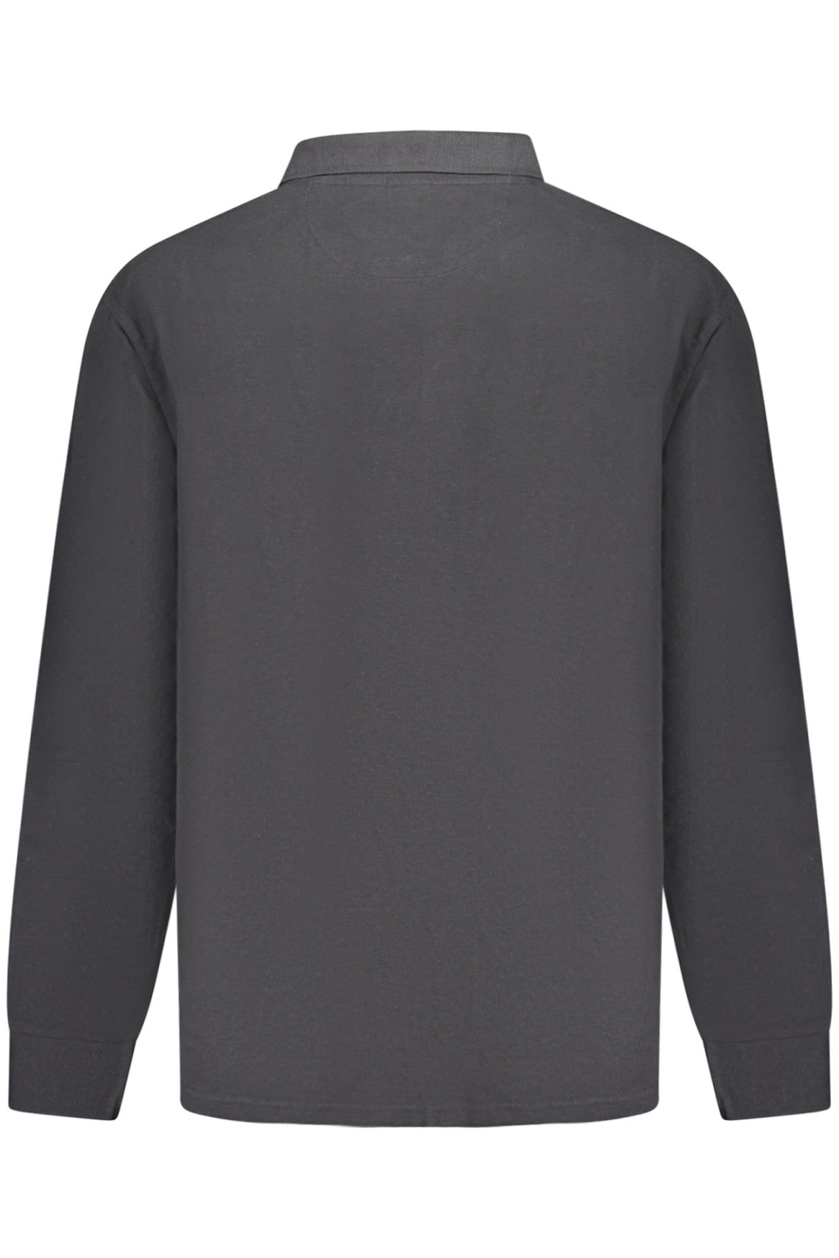 NORTH SAILS MEN'S LONG-SLEEVED POLO SHIRT, BLACK