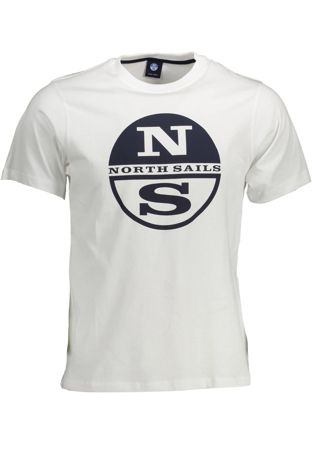 NORTH SAILS WHITE MEN'S SHORT SLEEVE T-SHIRT