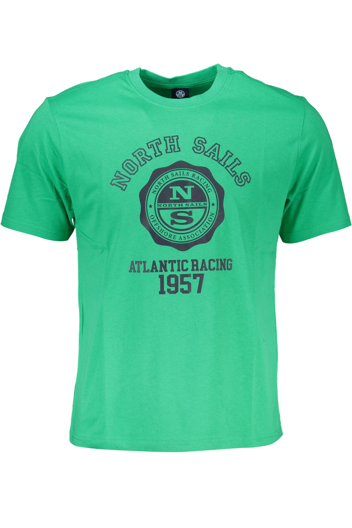 NORTH SAILS GREEN MEN'S SHORT SLEEVED T-SHIRT