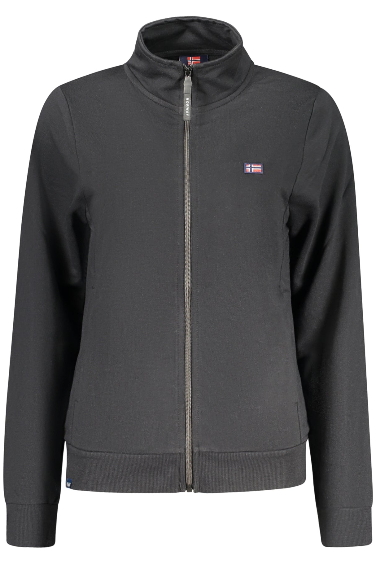 NORWAY 1963 WOMEN'S BLACK ZIP-UP SWEATSHIRT