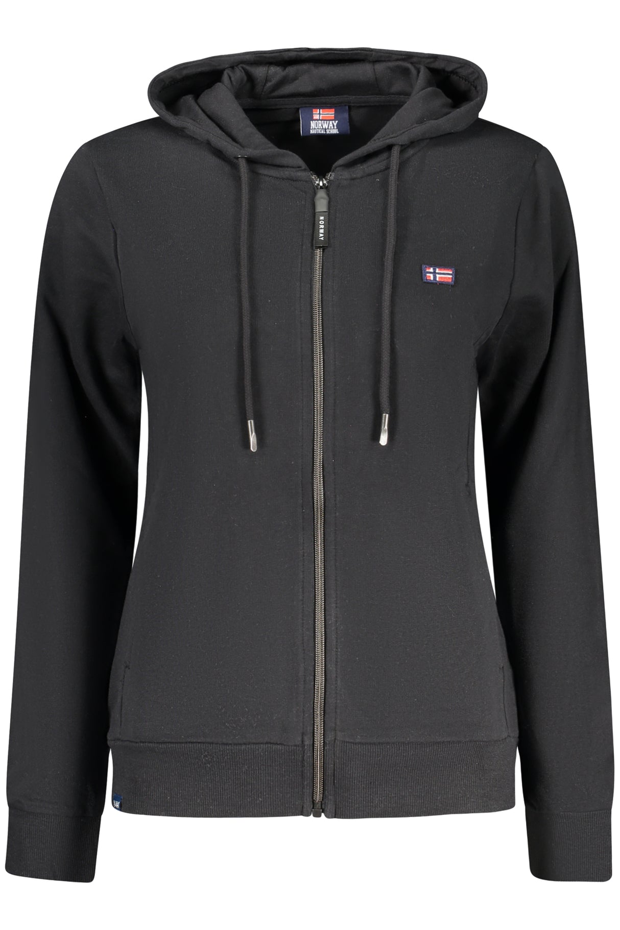 NORWAY 1963 WOMEN'S BLACK ZIP-UP SWEATSHIRT
