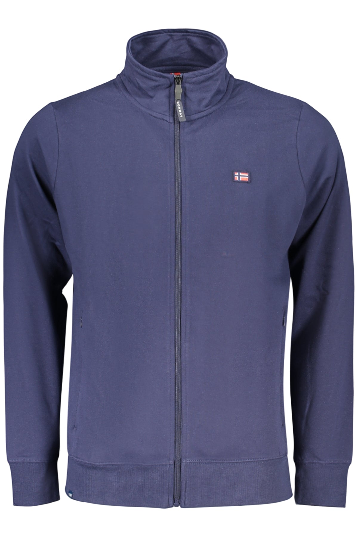 NORWAY 1963 MEN'S BLUE ZIP-UP SWEATSHIRT