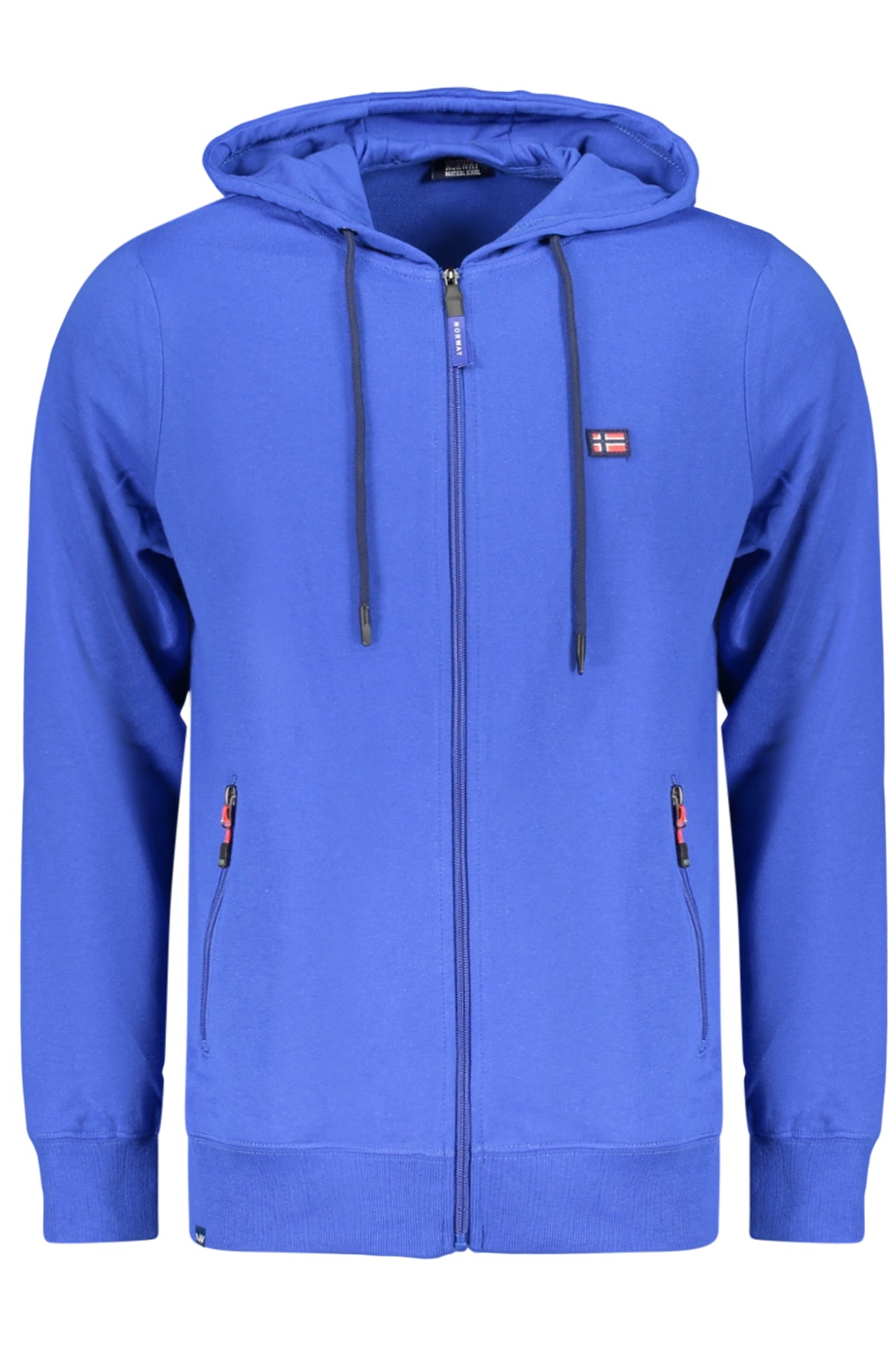 NORWAY 1963 MEN'S BLUE ZIP-UP SWEATSHIRT