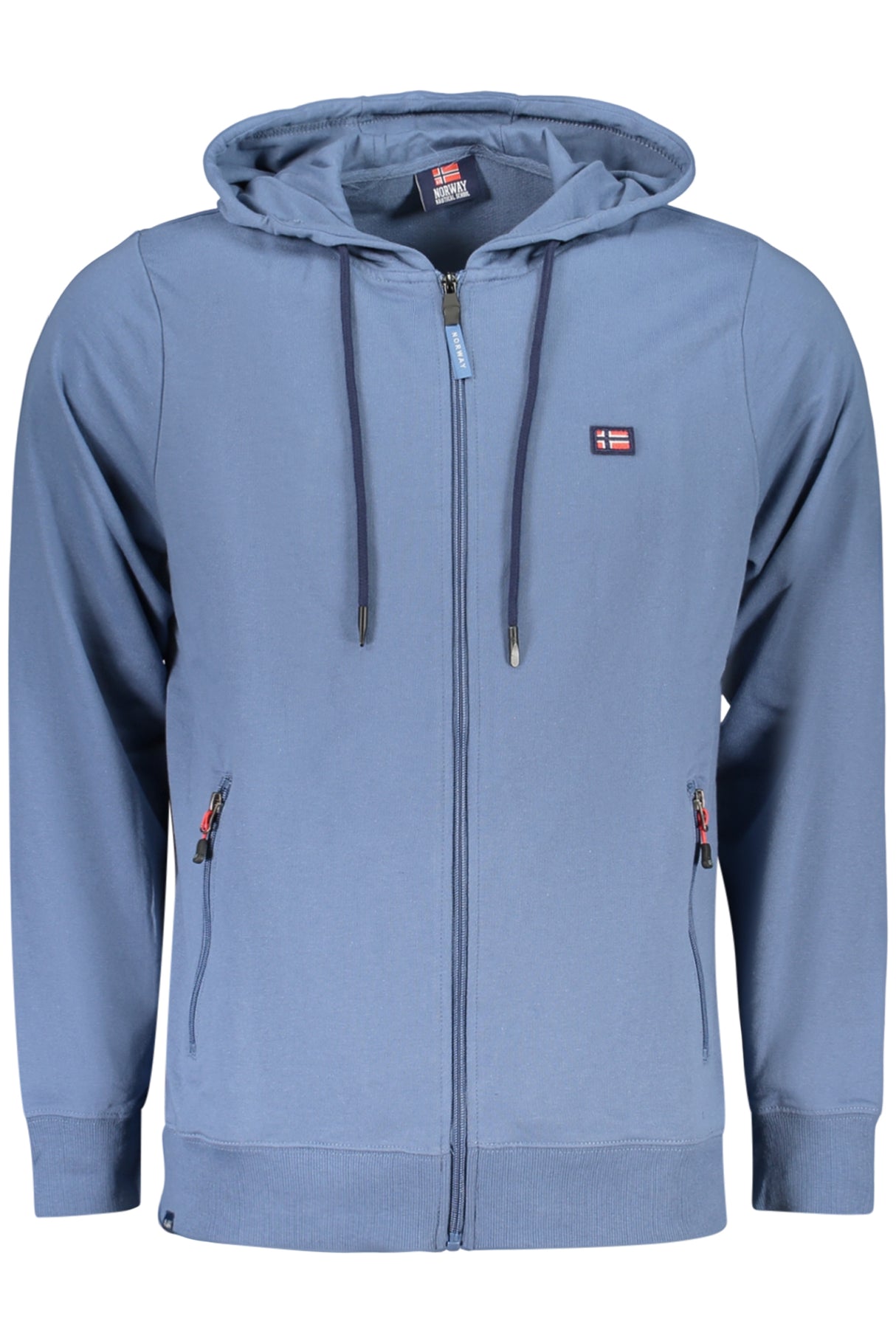 NORWAY 1963 MEN'S BLUE ZIP-UP SWEATSHIRT