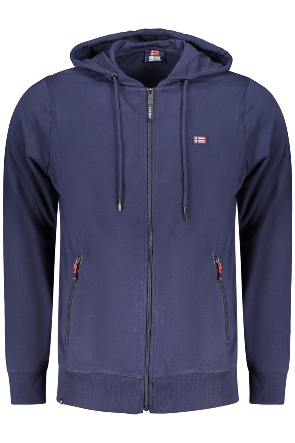 NORWAY 1963 MEN'S BLUE ZIP-UP SWEATSHIRT