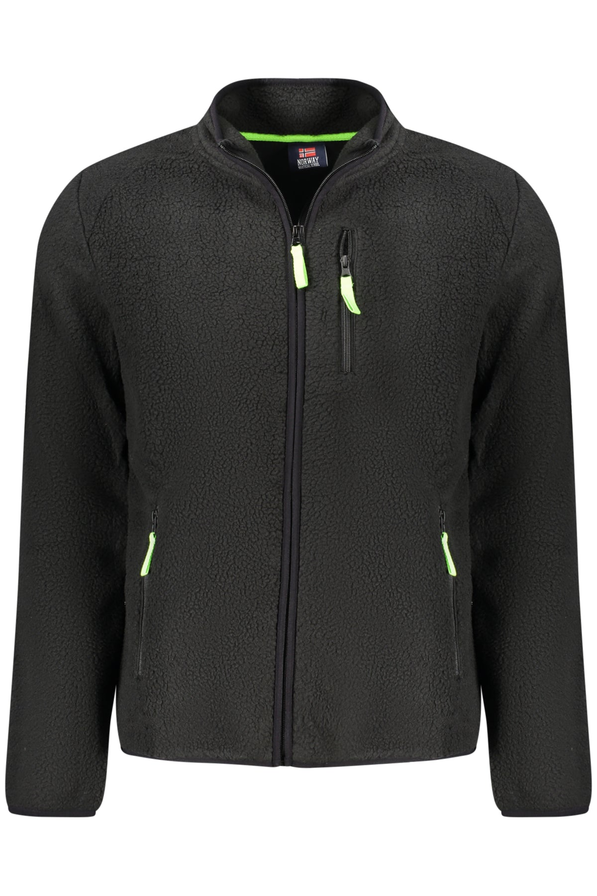 NORWAY 1963 MEN'S BLACK ZIP-UP SWEATSHIRT