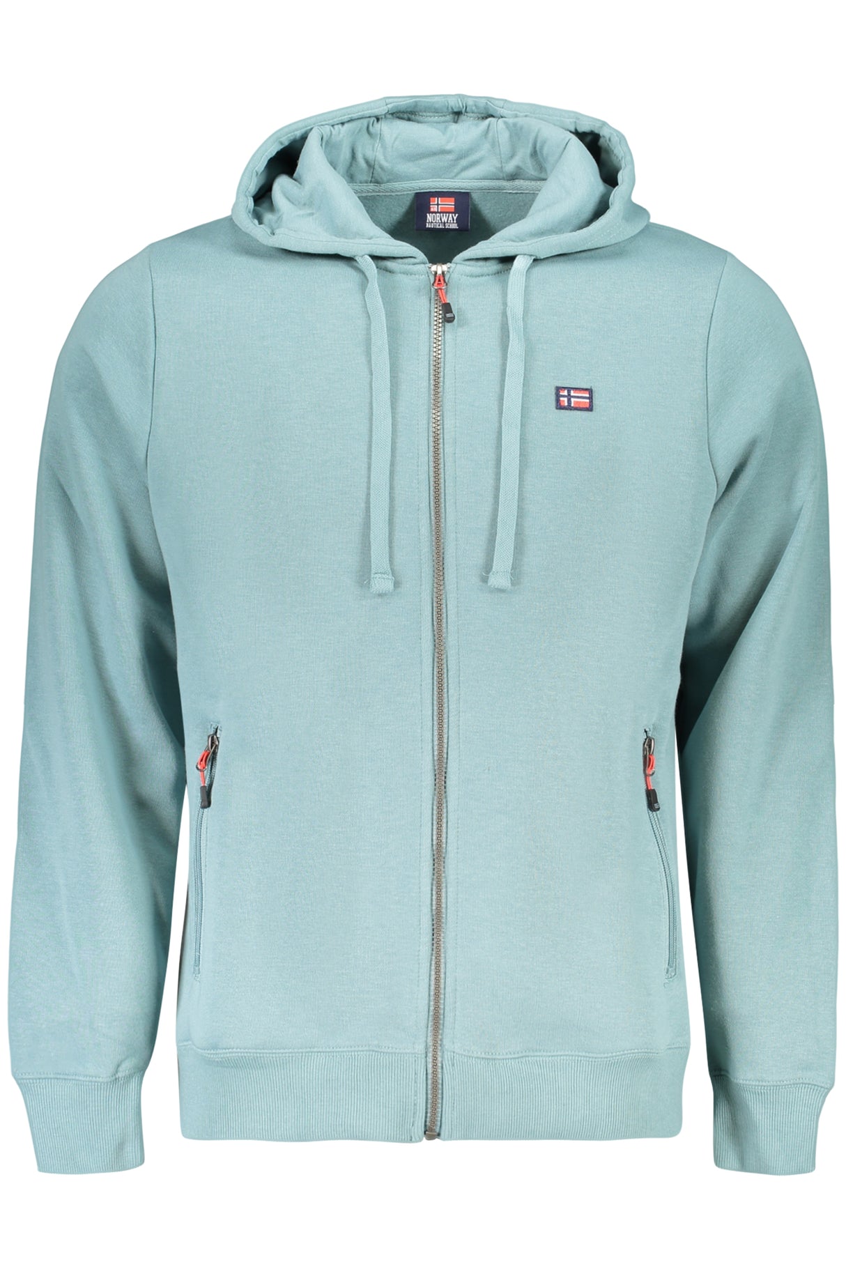 NORWAY 1963 MEN'S GREEN ZIP-UP SWEATSHIRT