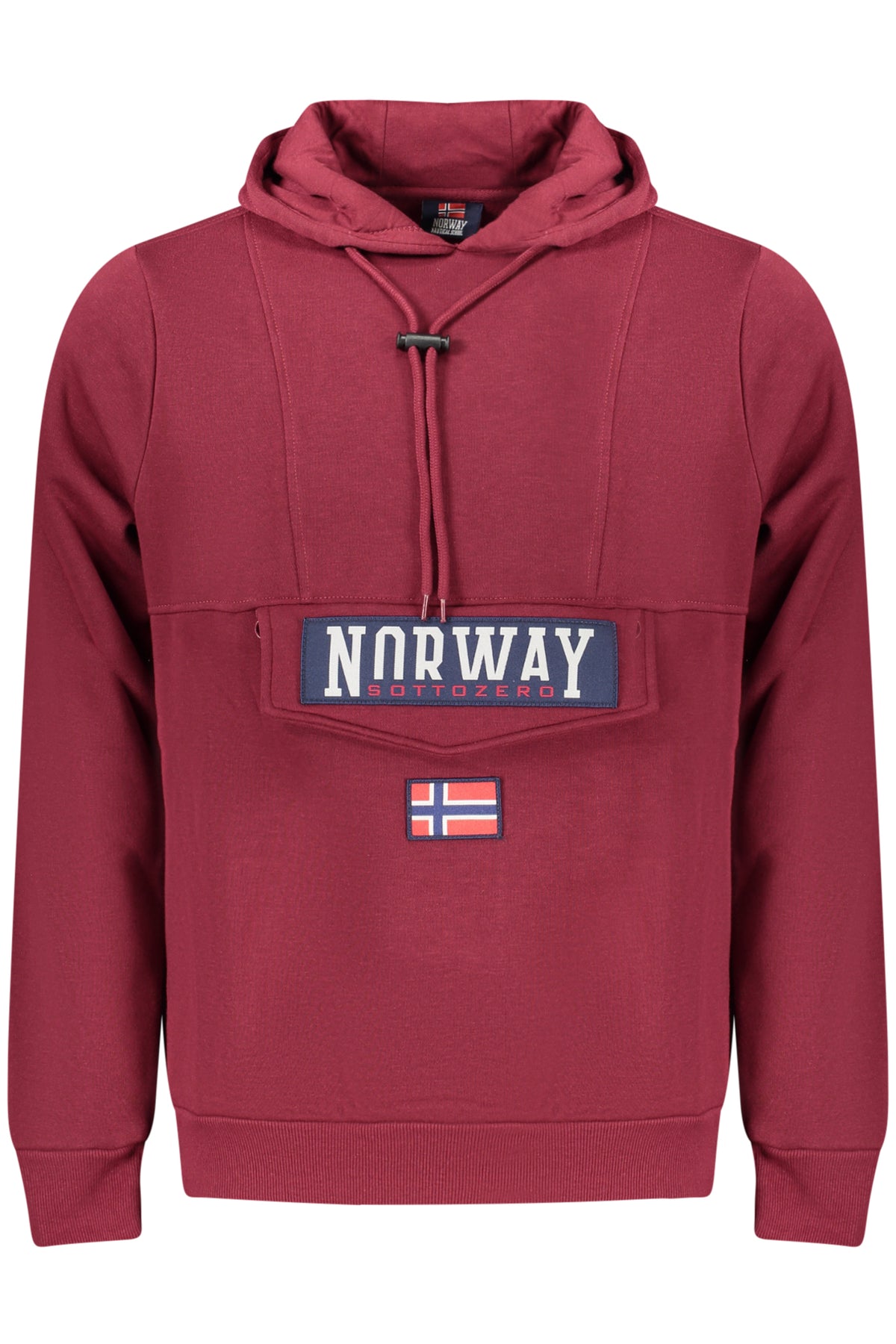 NORWAY 1963 MEN'S PURPLE ZIP-UP SWEATSHIRT