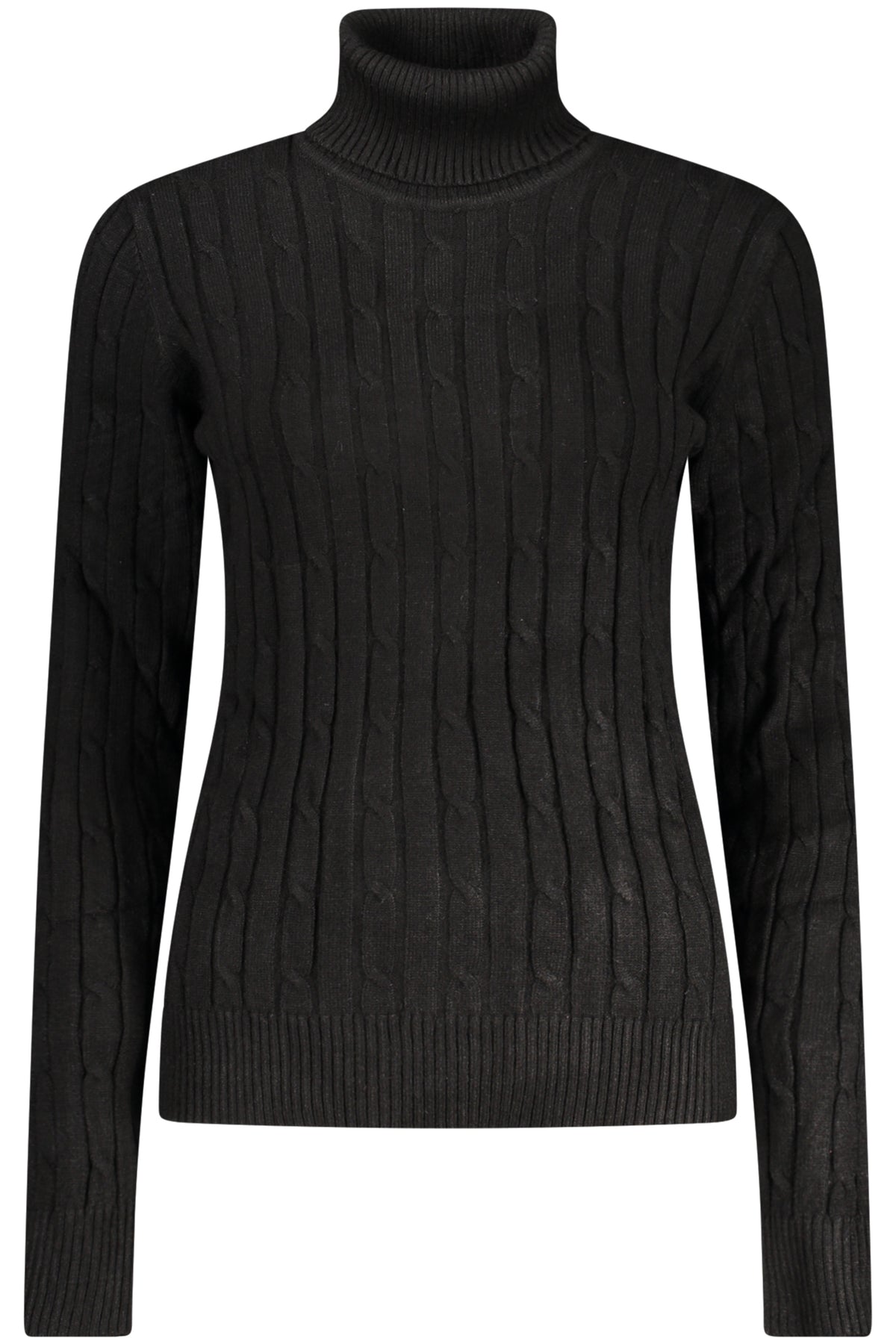NORWAY 1963 WOMEN'S BLACK SWEATER