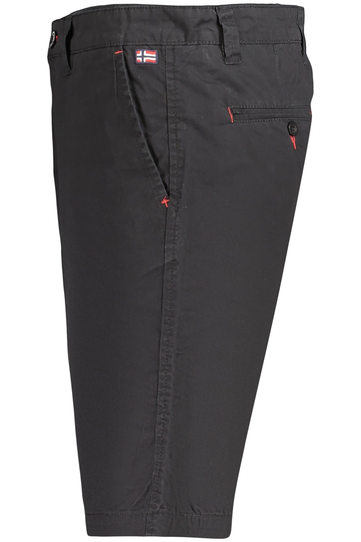 NORWAY 1963 MEN'S BLACK BERMUDA SHORTS
