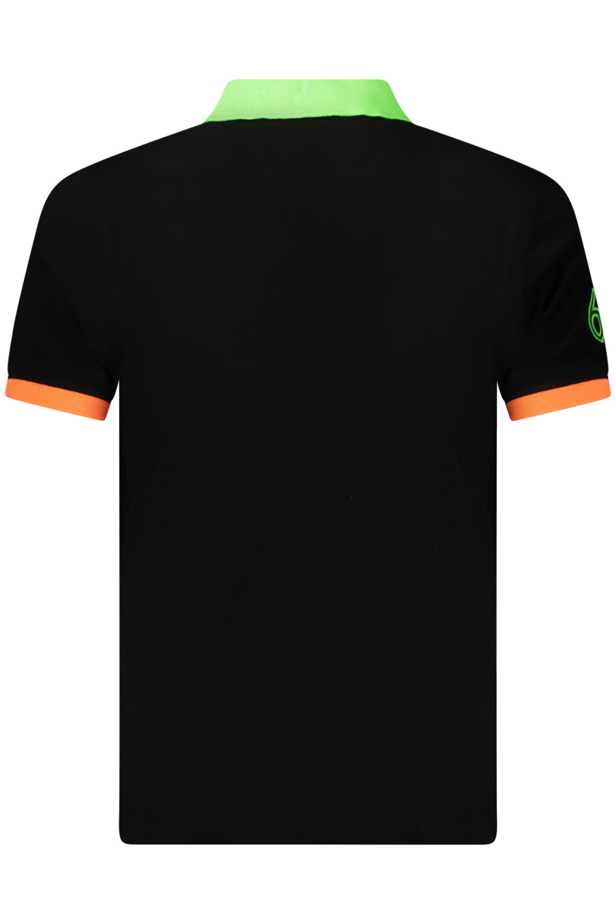 NORWAY 1963 MEN'S SHORT-SLEEVED POLO SHIRT, BLACK