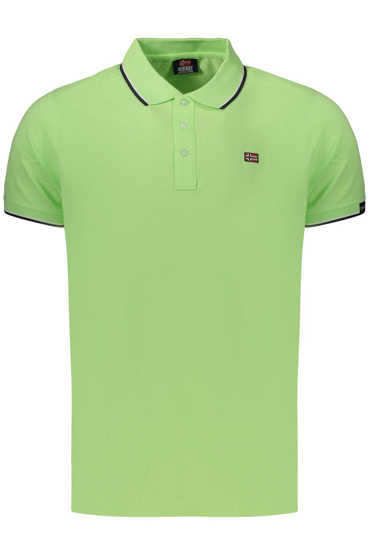 NORWAY 1963 MEN'S SHORT-SLEEVED POLO SHIRT, GREEN